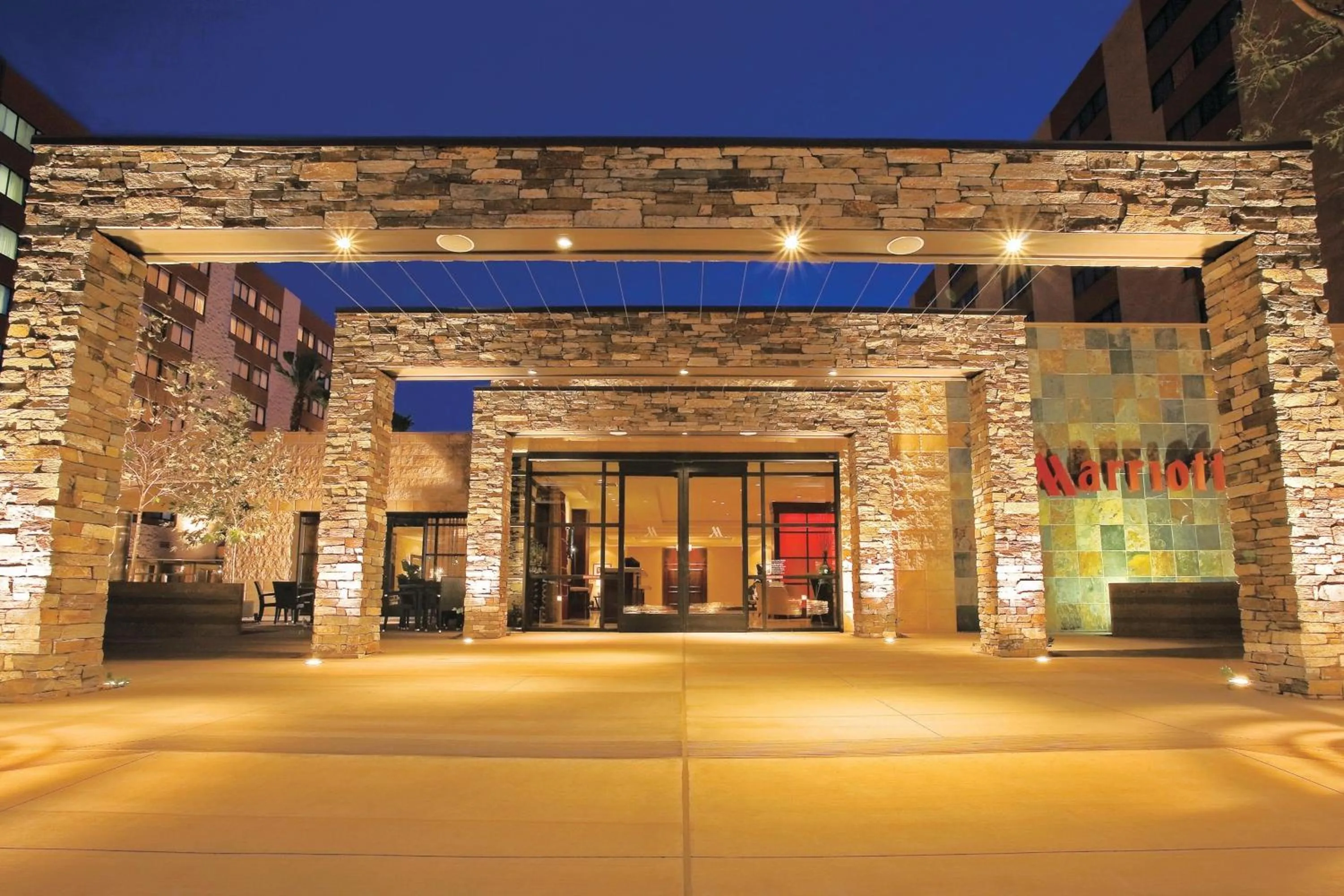 View (from property/room) in Los Angeles Marriott Burbank Airport