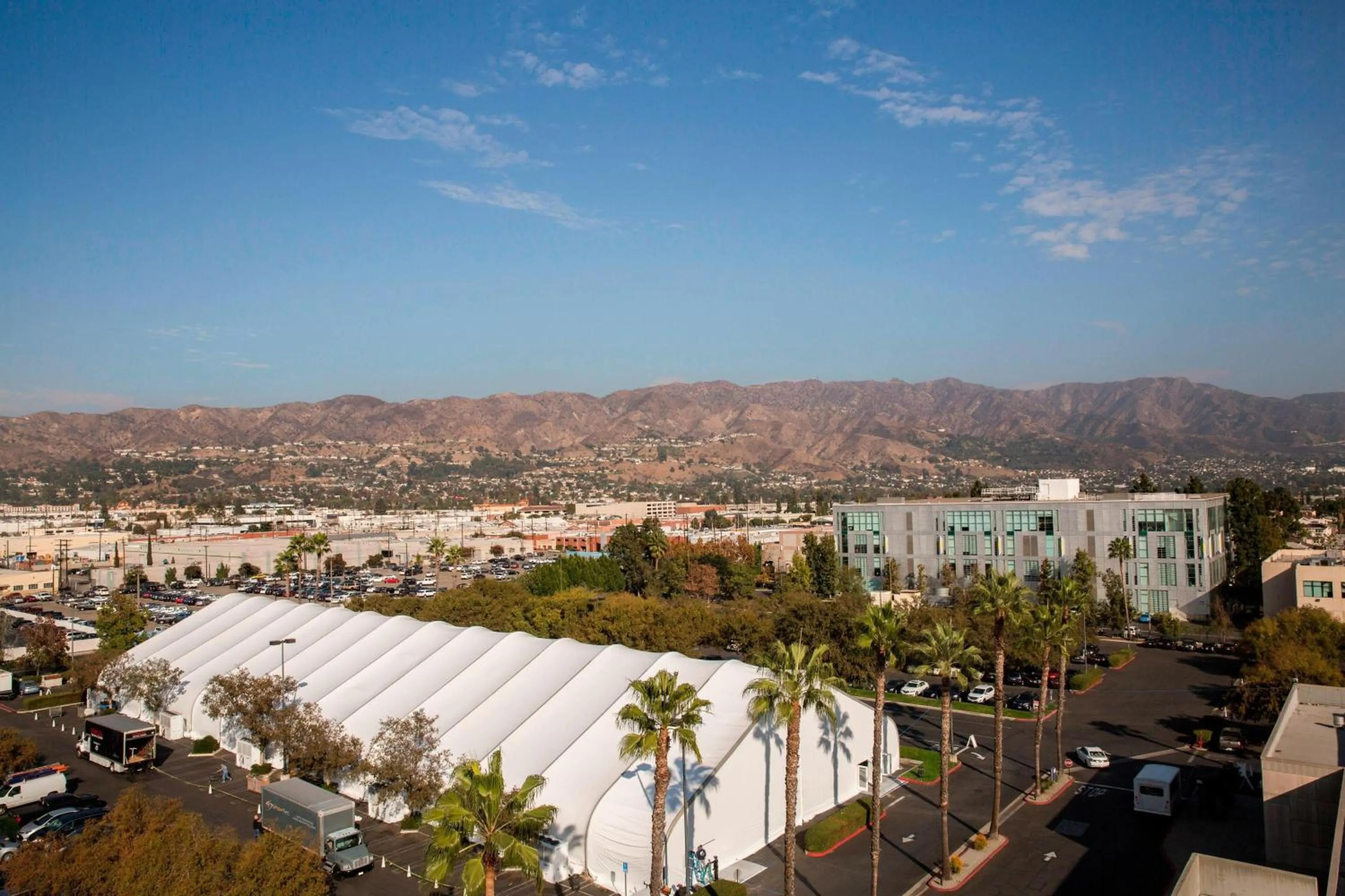 View (from property/room) in Los Angeles Marriott Burbank Airport