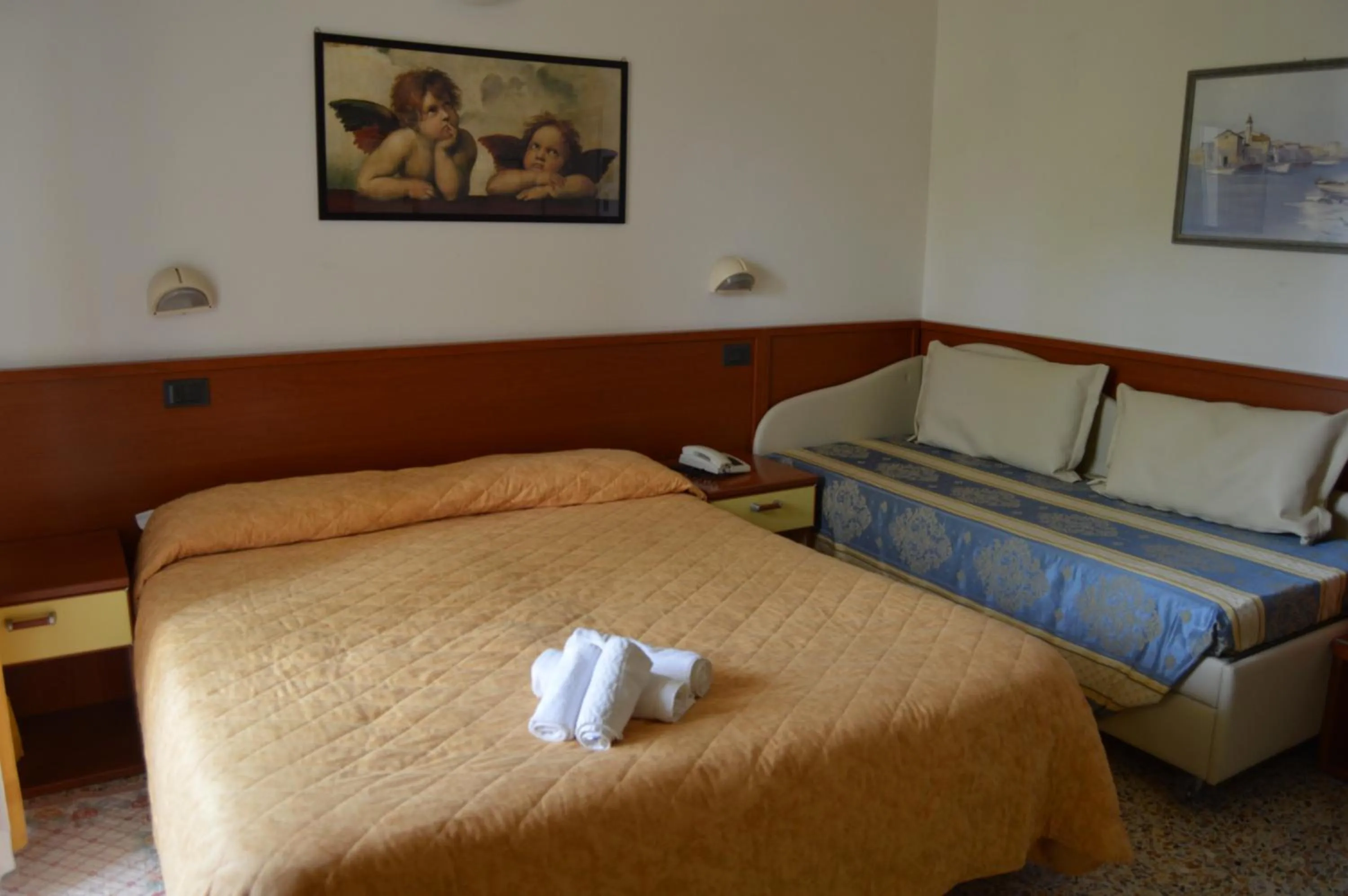 Bed in Hotel Dear Rimini