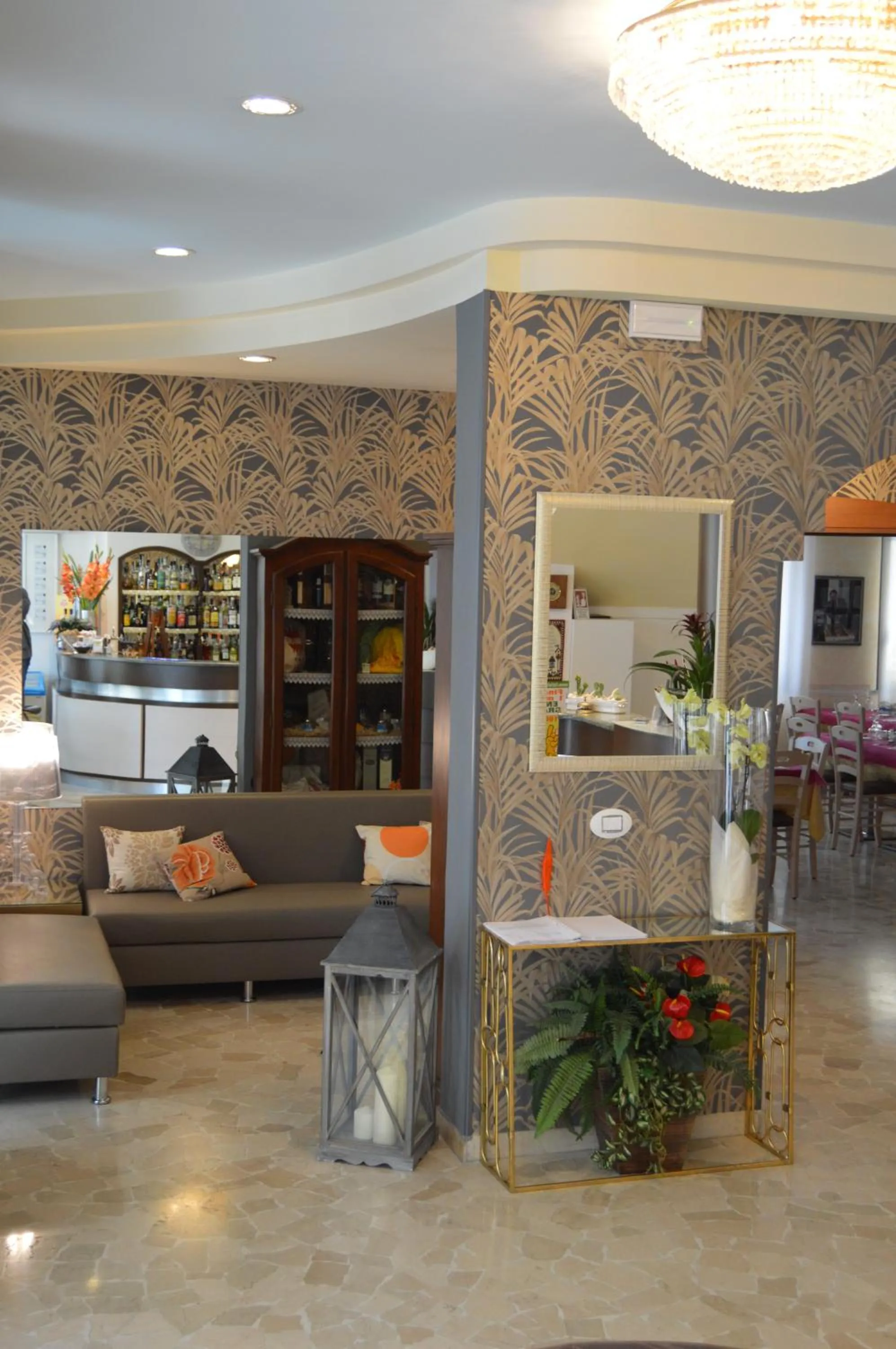 Lobby or reception in Hotel Dear Rimini