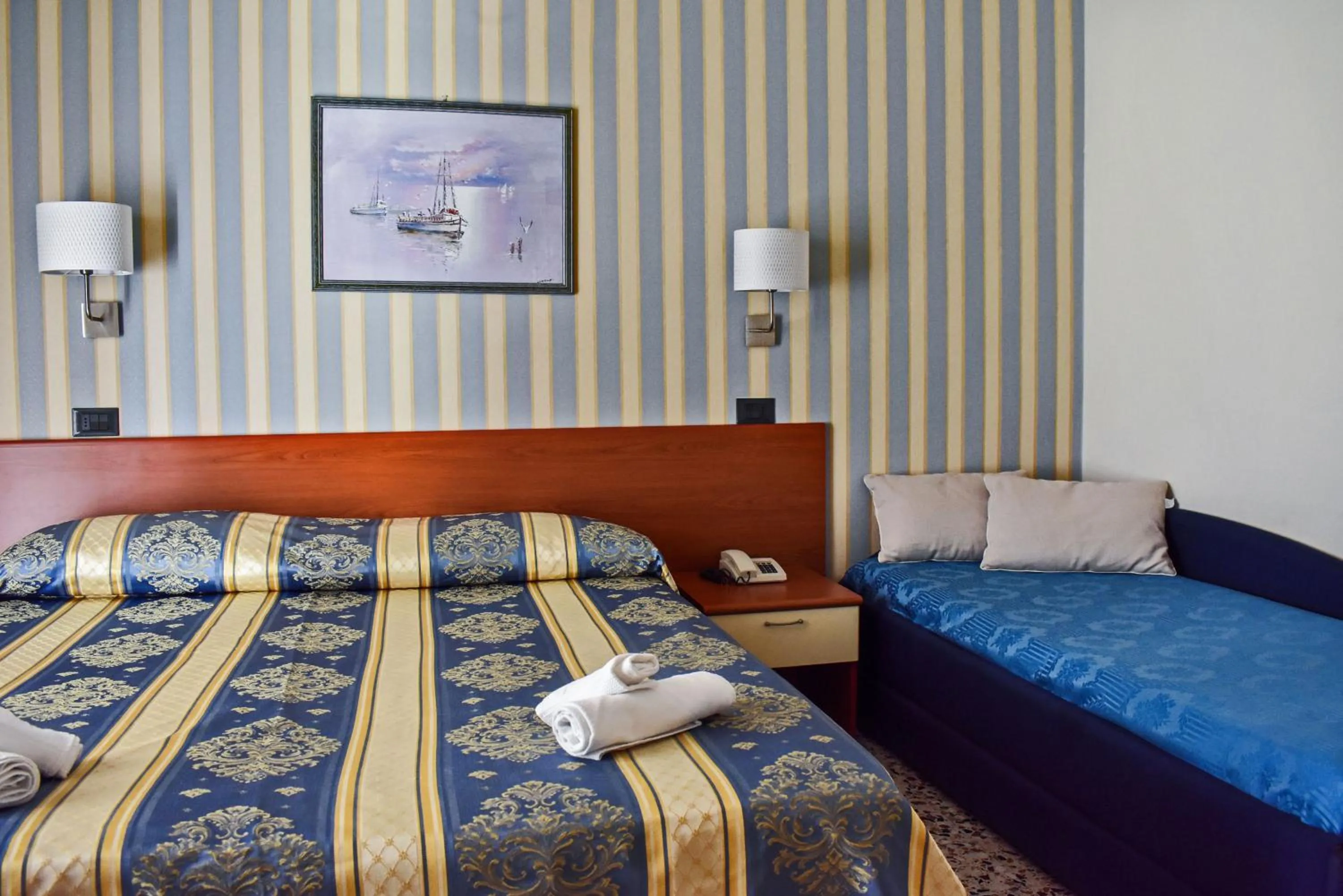 Bed in Hotel Dear Rimini