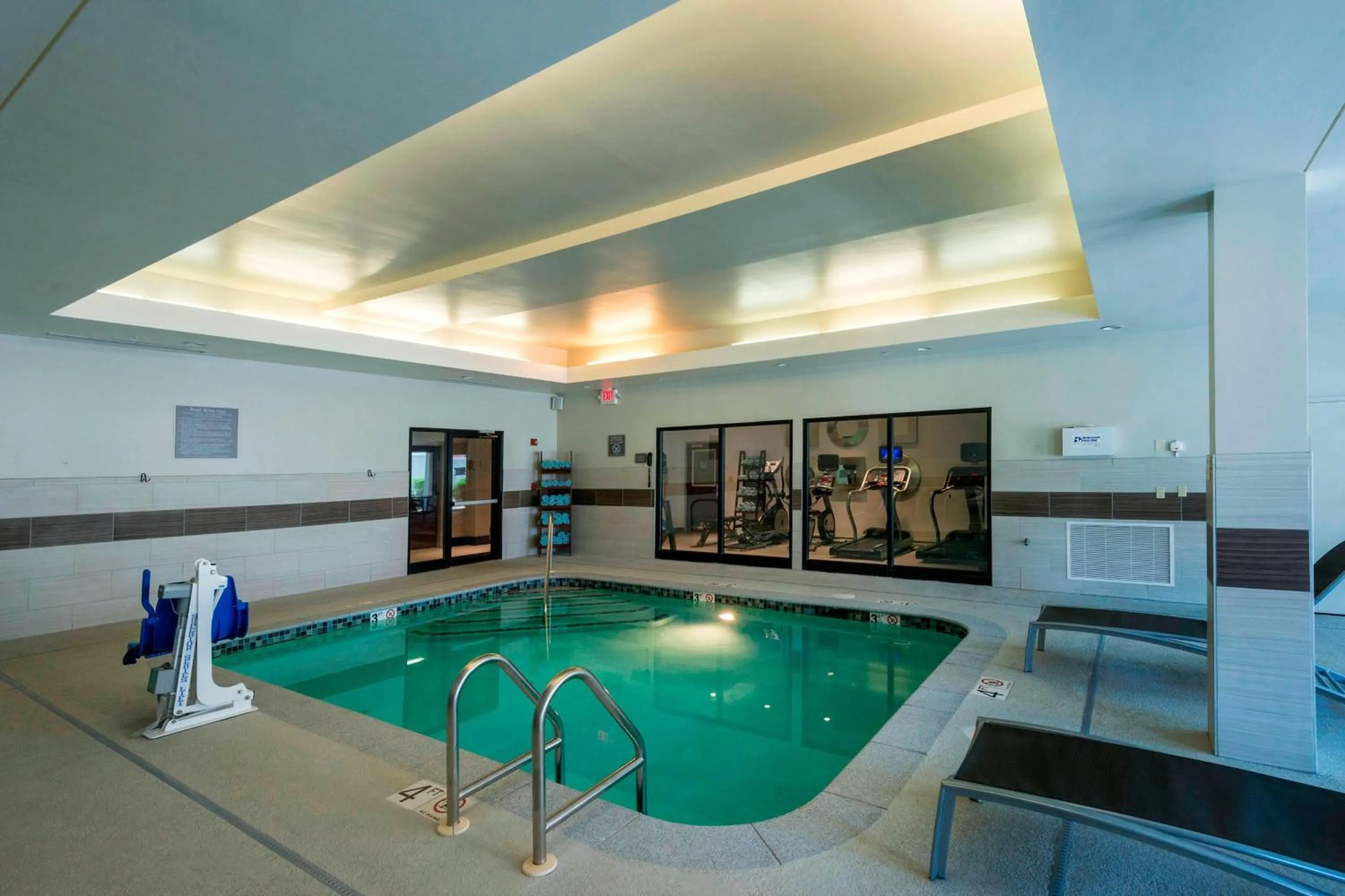 Swimming pool in Courtyard Worcester