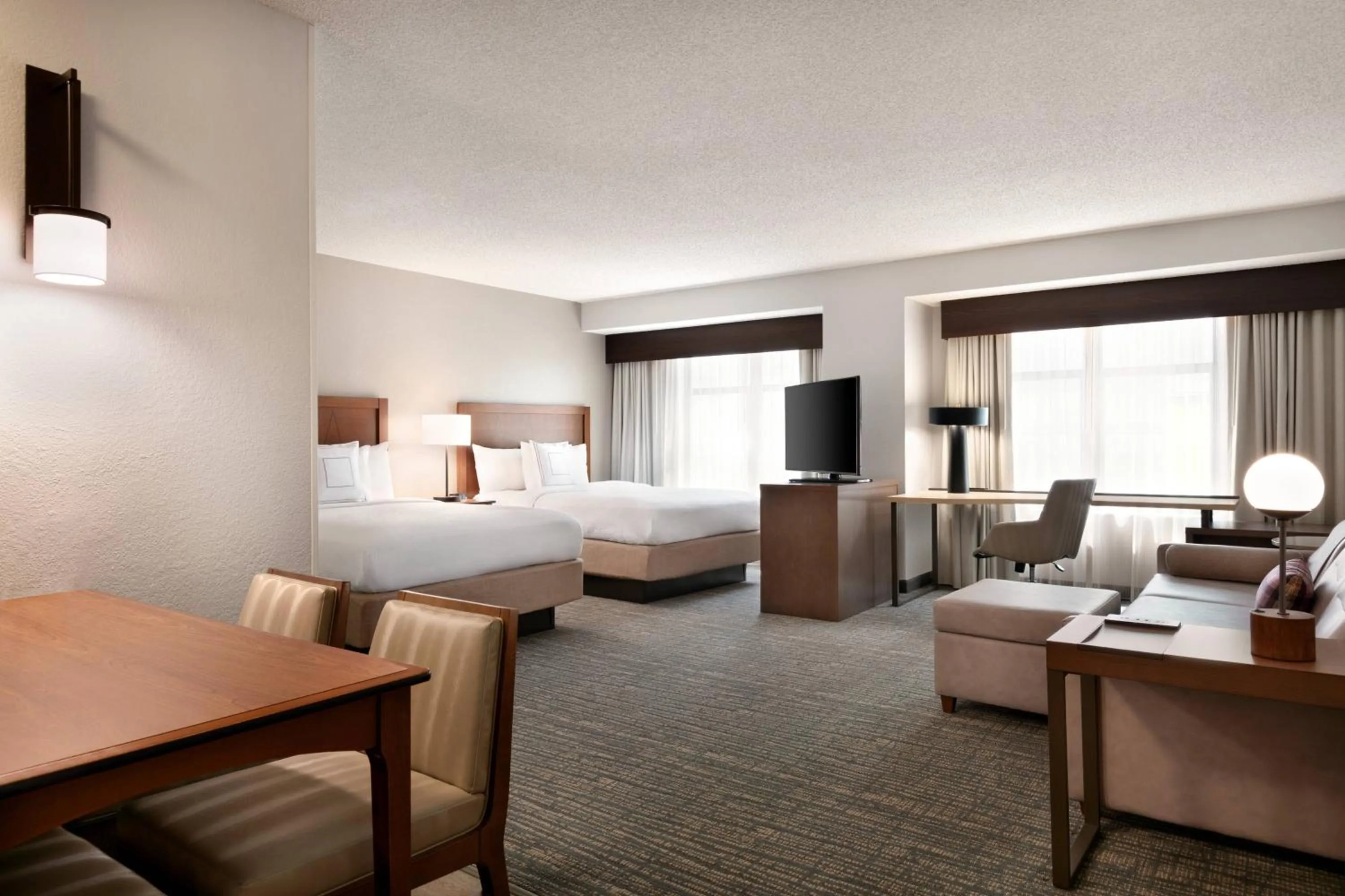 Photo of the whole room, Bed in Residence Inn by Marriott Baltimore Downtown/ Inner Harbor