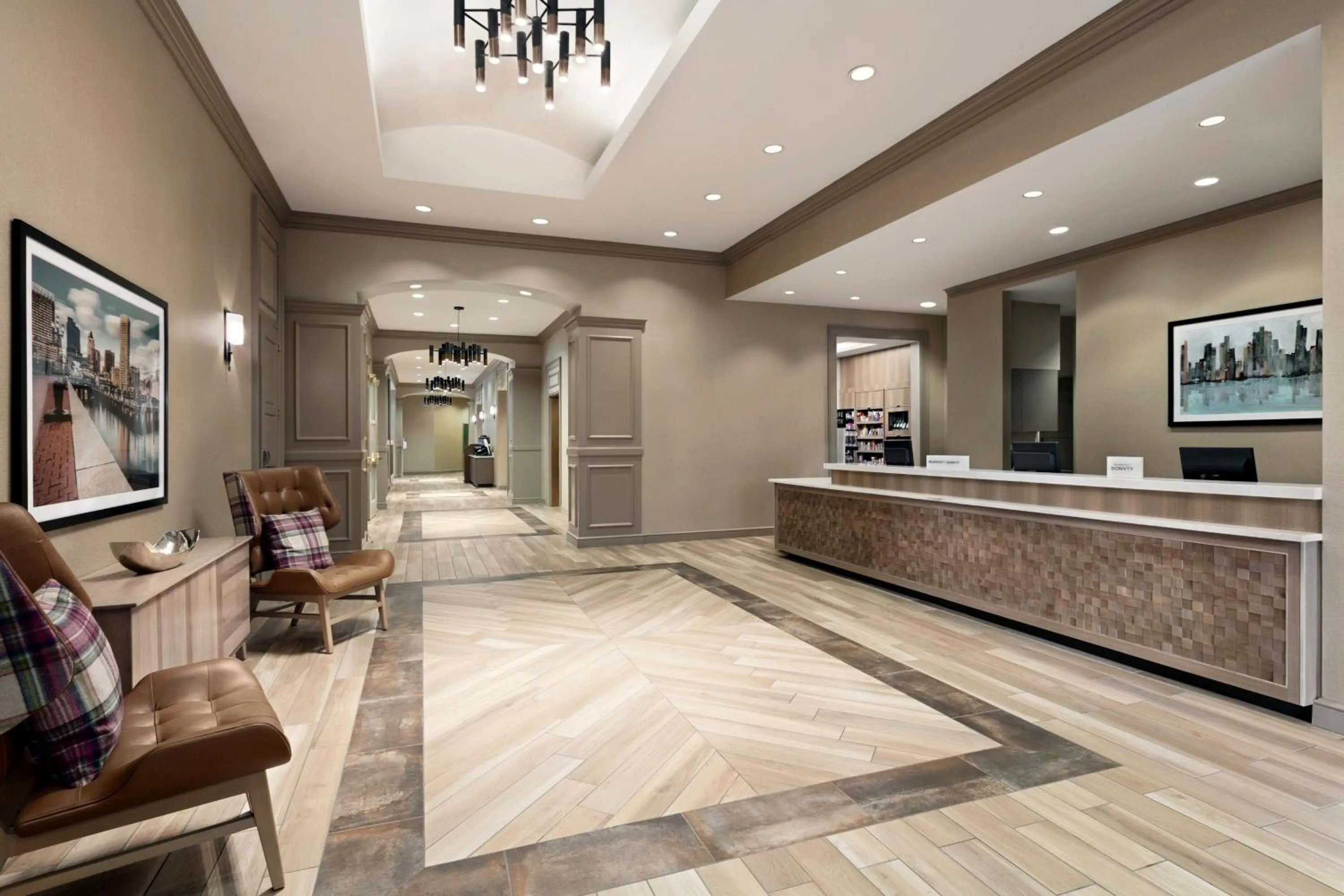 Lobby or reception in Residence Inn by Marriott Baltimore Downtown/ Inner Harbor