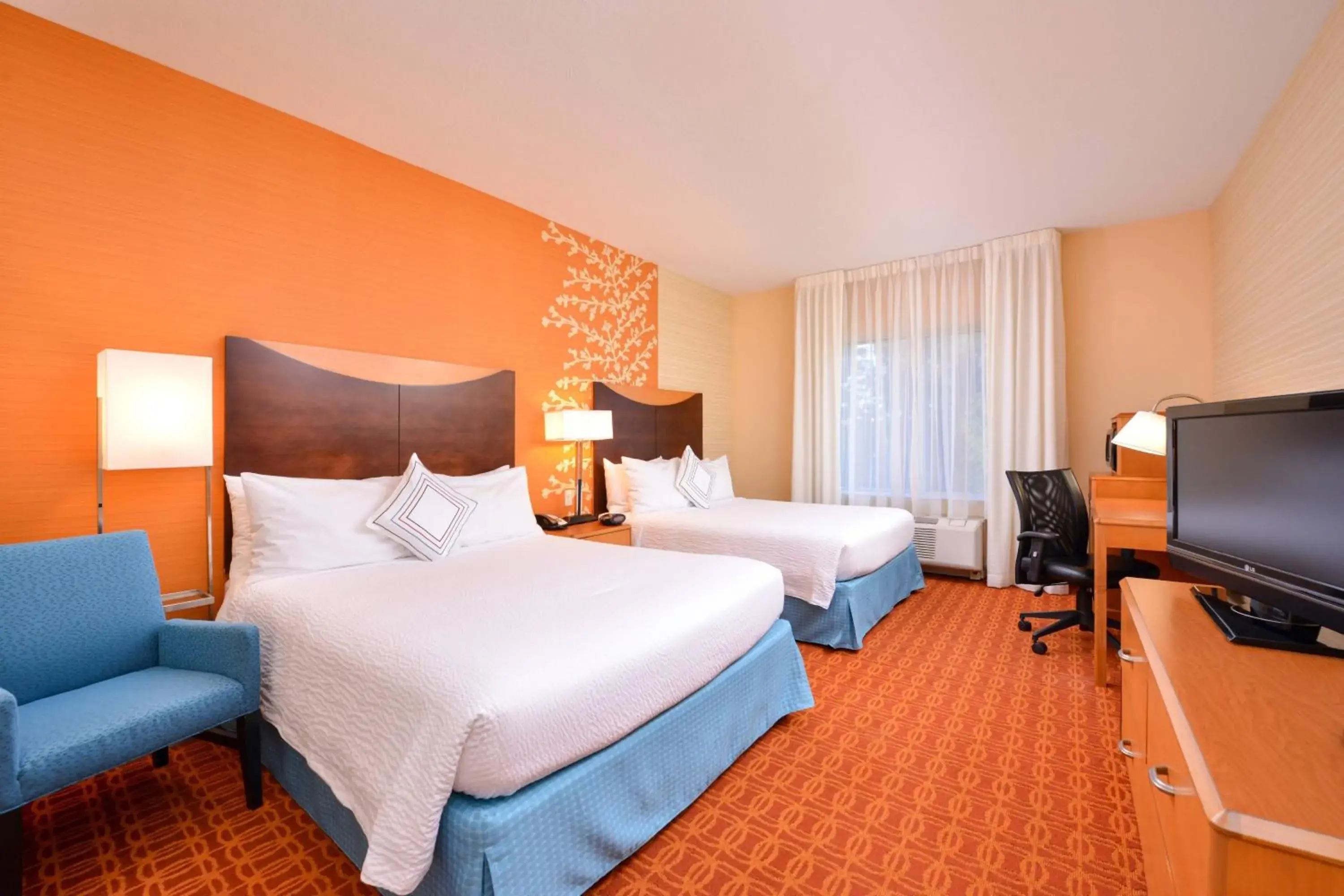 Queen Room with Two Queen Beds in Fairfield Inn & Suites White Marsh Queen Room with Two Queen Beds in Fairfield Inn & Suites White Marsh