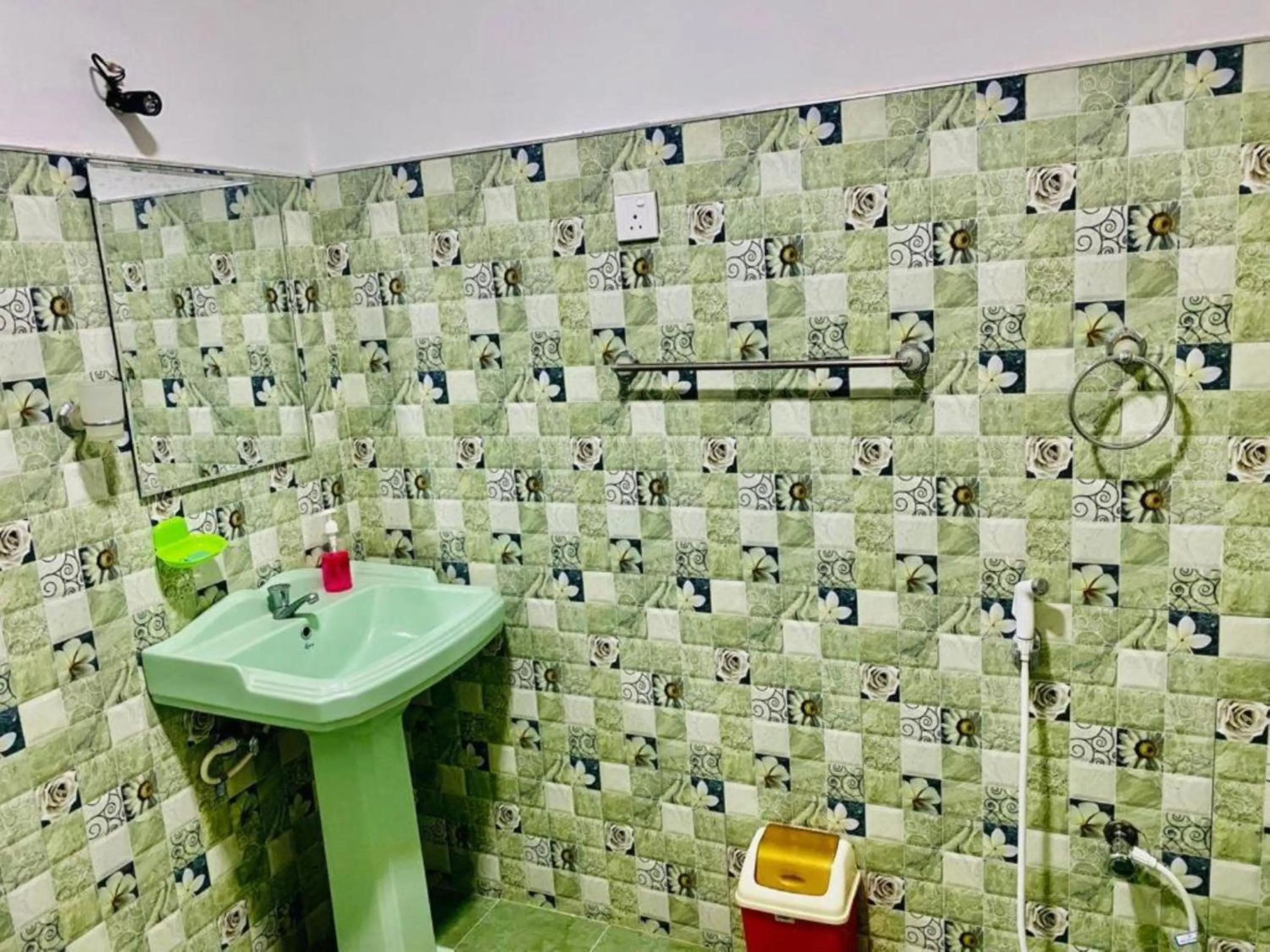 Shower in Rock Lake Home Stay