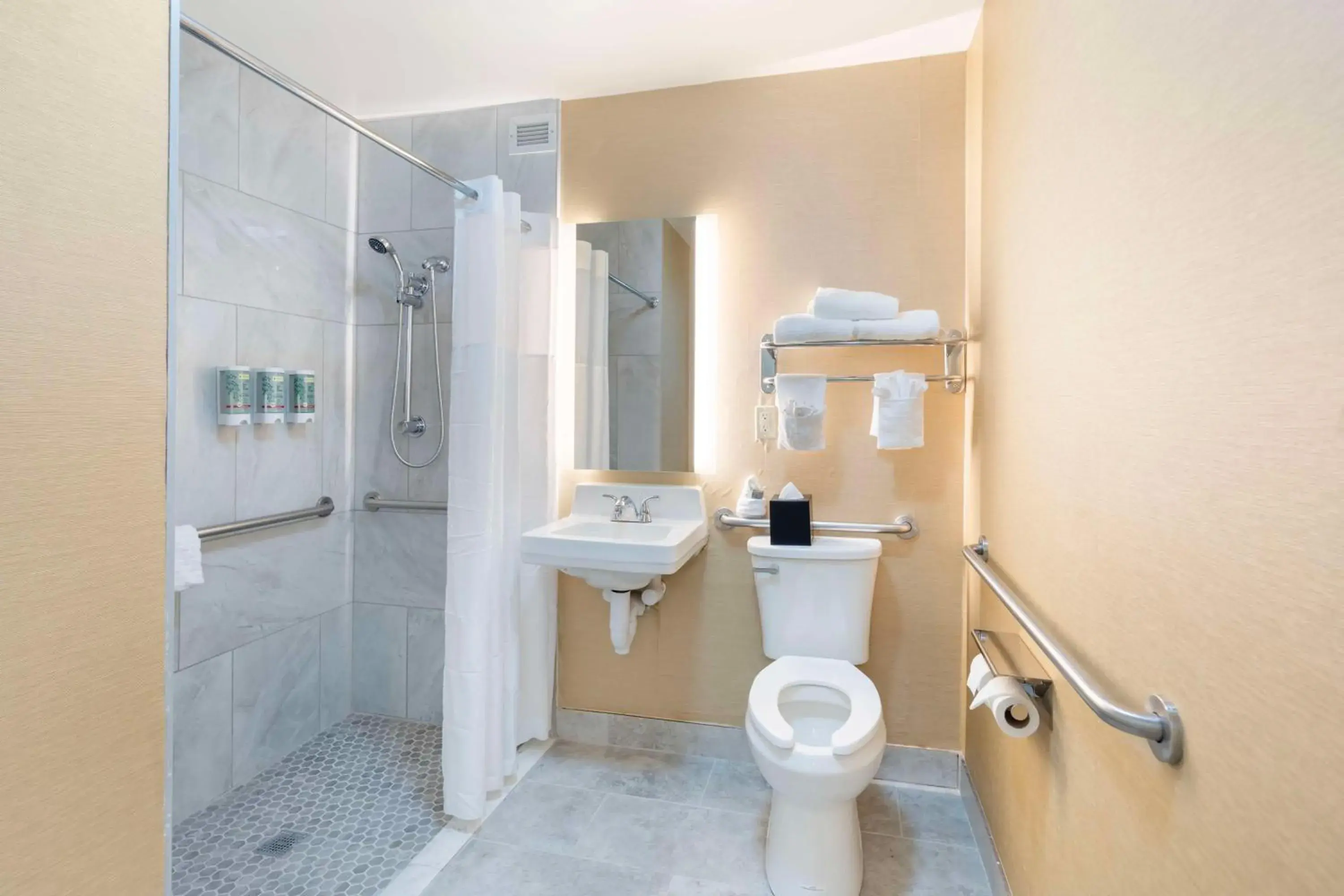 Bathroom in Best Western Glenview - Chicagoland Inn and Suites Bathroom in Best Western Glenview - Chicagoland Inn and Suites