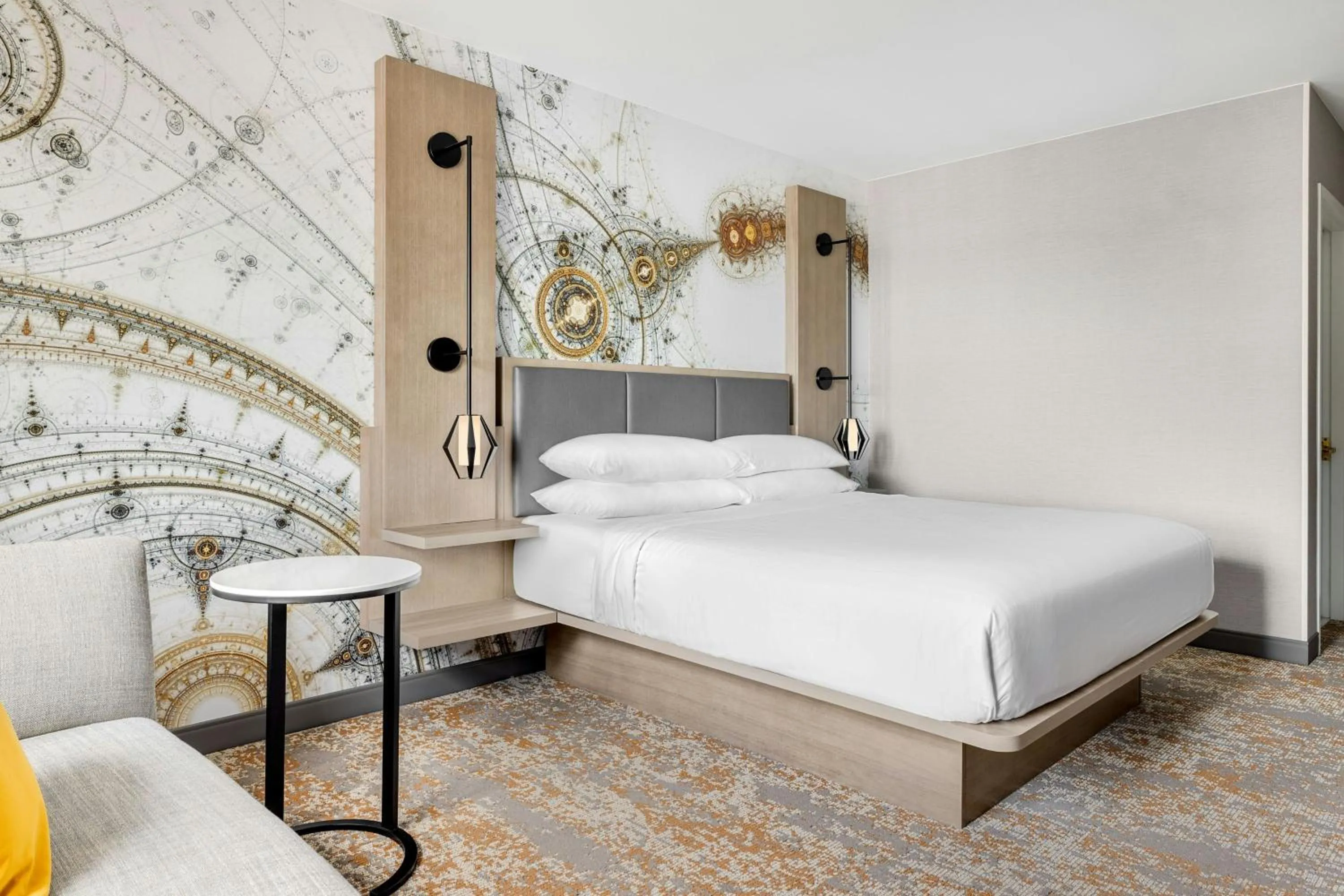 Photo of the whole room, Bed in Chicago Marriott Midway