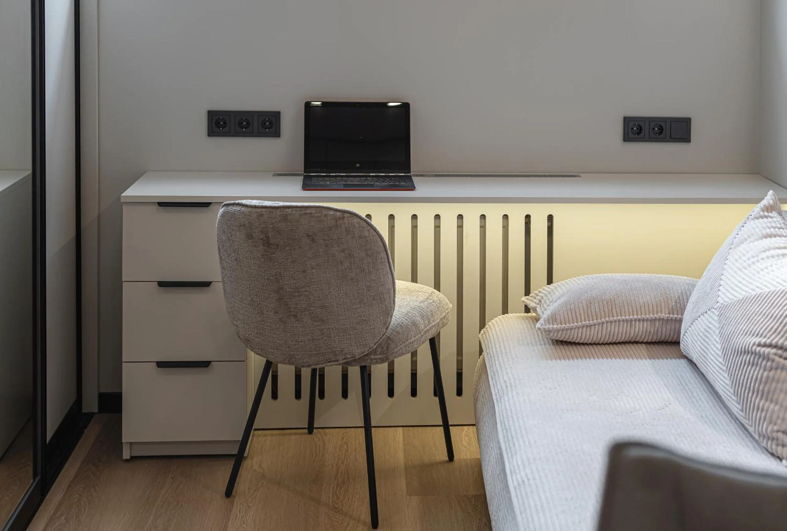 Bed in Vilnius City Hotel