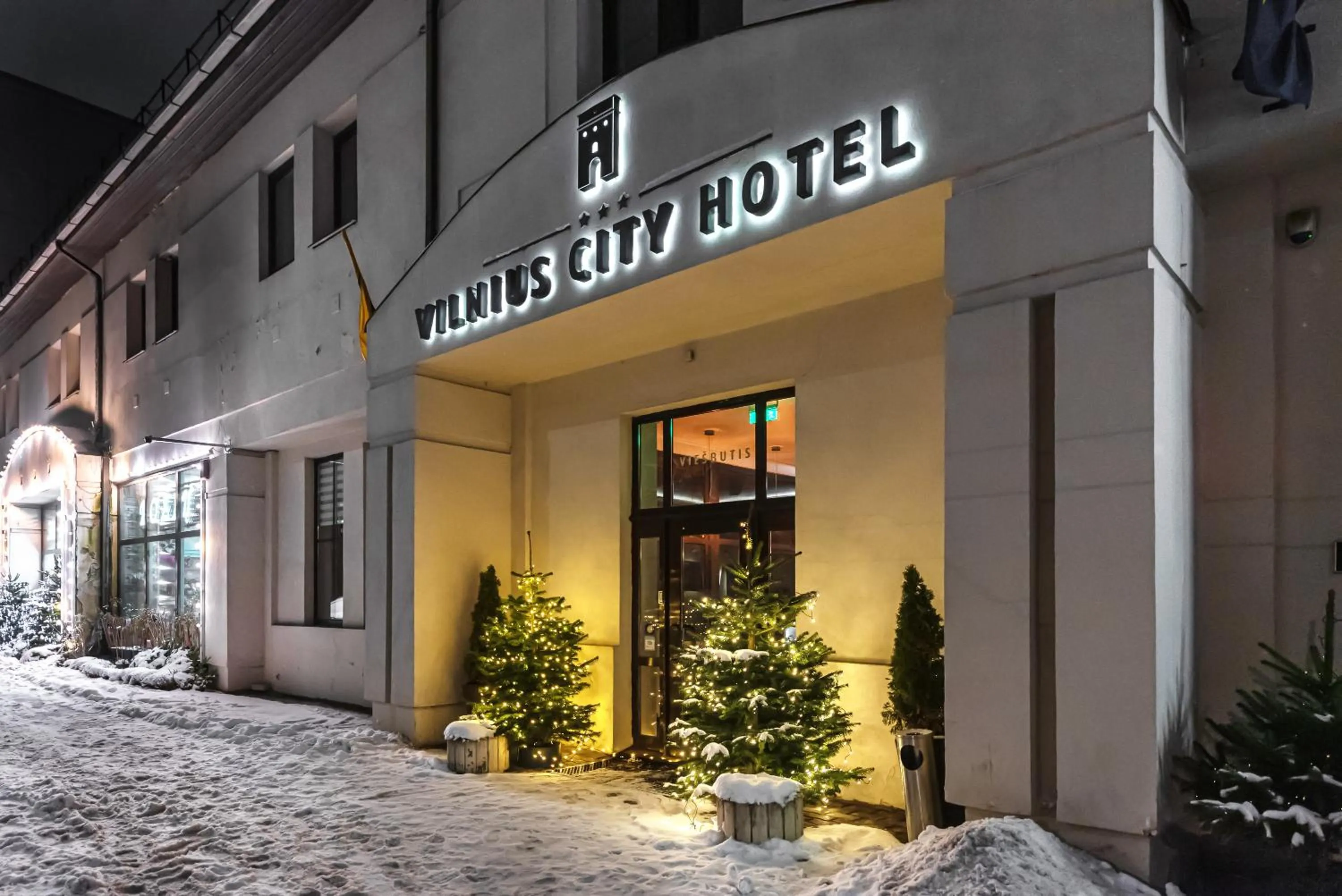Property building in Vilnius City Hotel