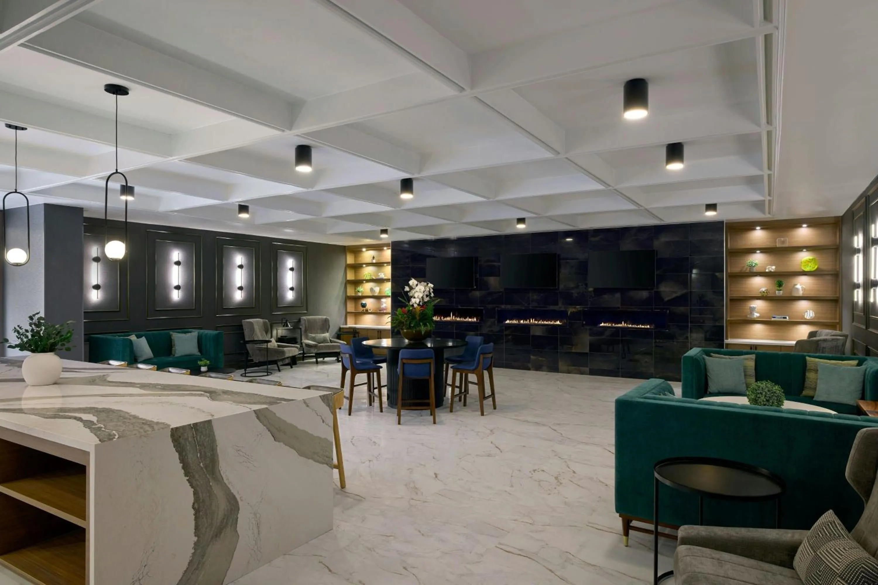 Lounge or bar in Chicago Marriott Northwest