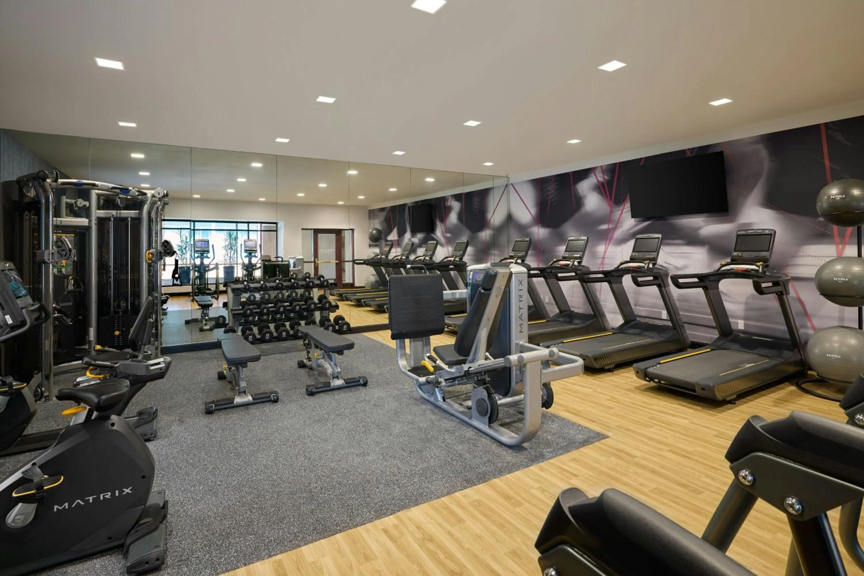 Fitness centre/facilities in Chicago Marriott Northwest