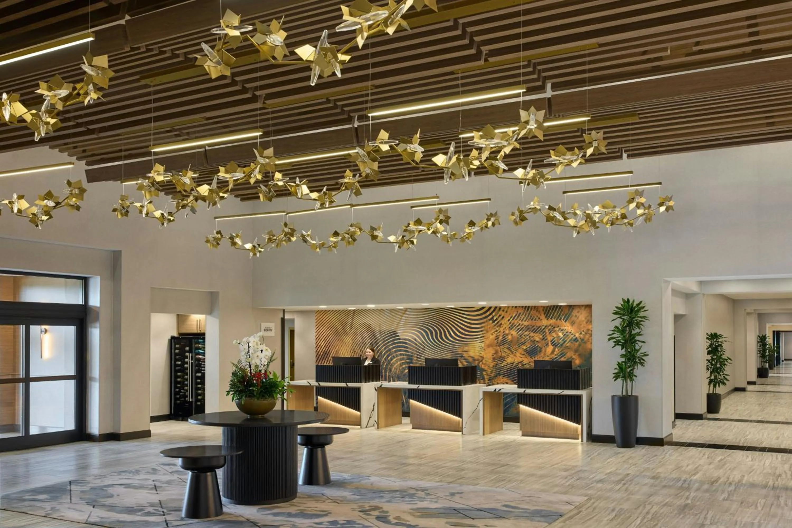 Lobby or reception in Chicago Marriott Northwest