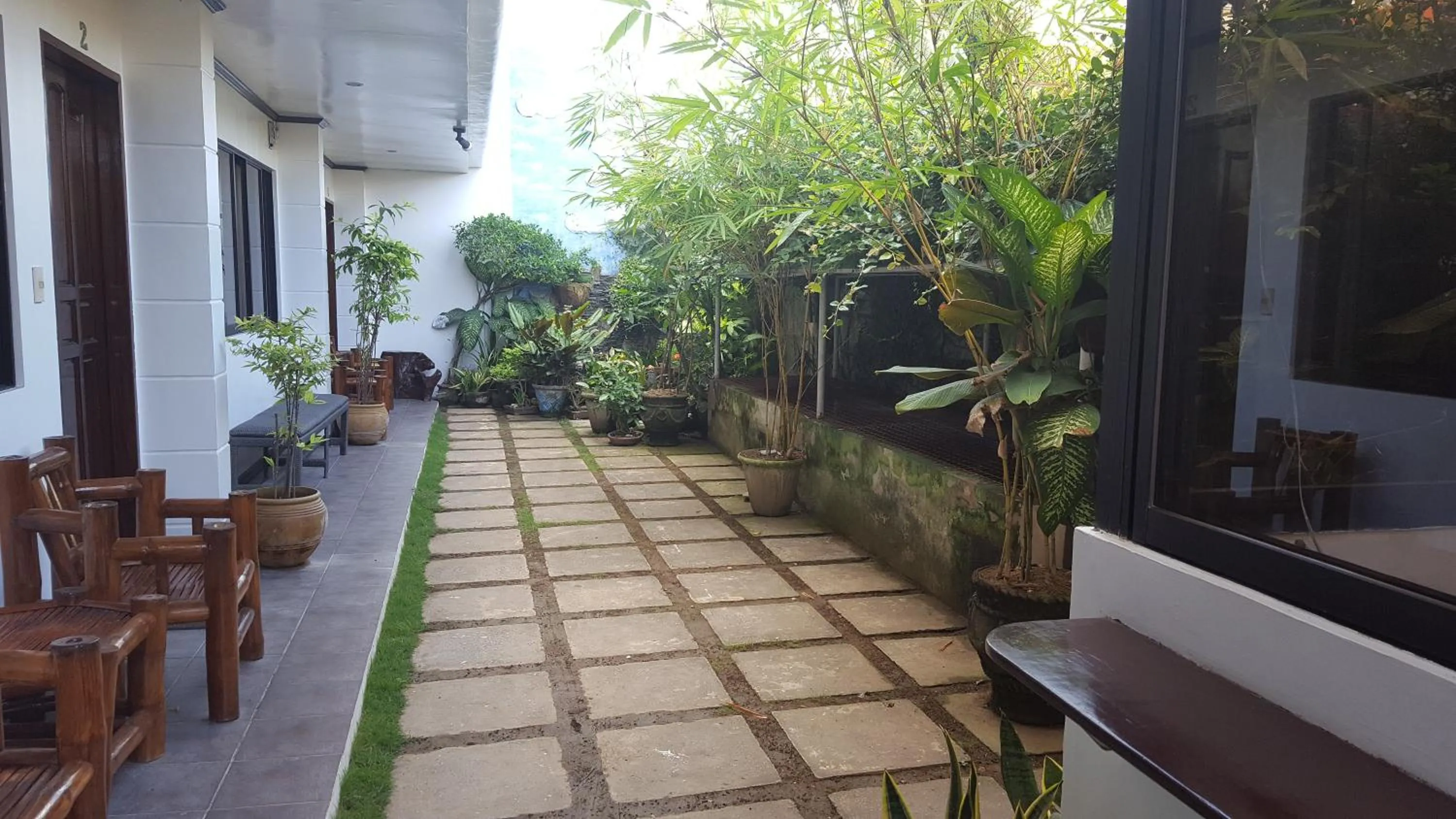 Garden in Residencia Lourdes