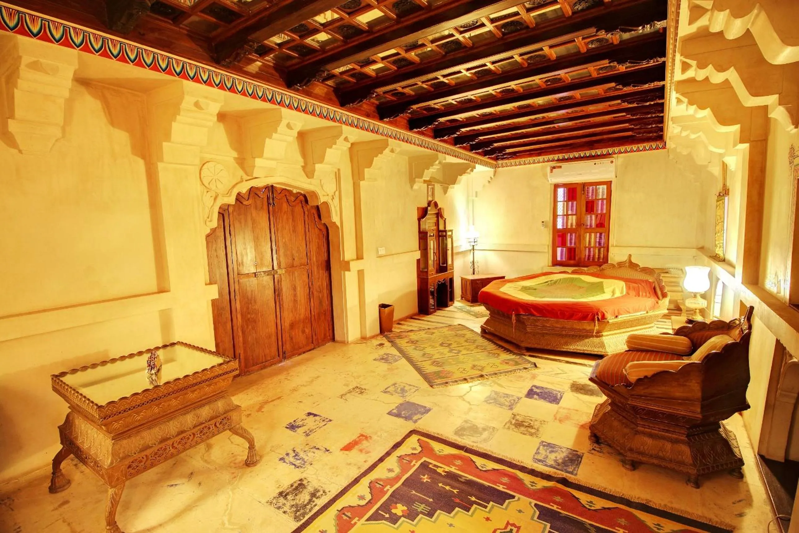 Seating area in The Fort Pokaran