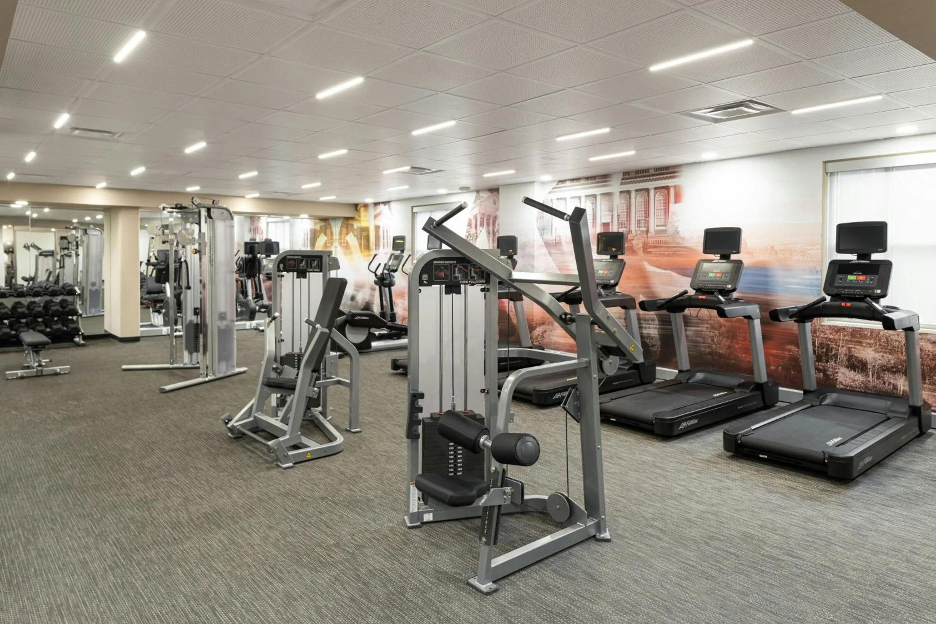 Fitness centre/facilities in Courtyard by Marriott Charlottesville - University Medical Center