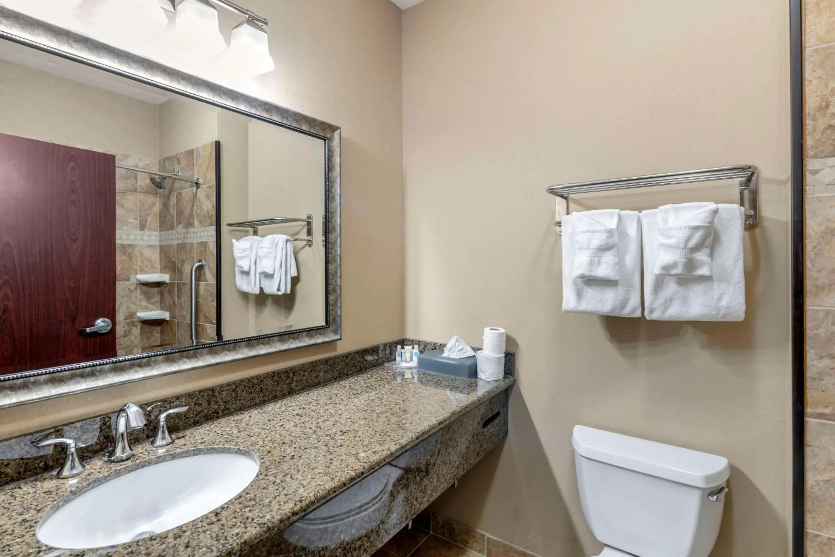 Bedroom in Comfort Inn & Suites Fort Worth - Fossil Creek Bedroom in Comfort Inn & Suites Fort Worth - Fossil Creek