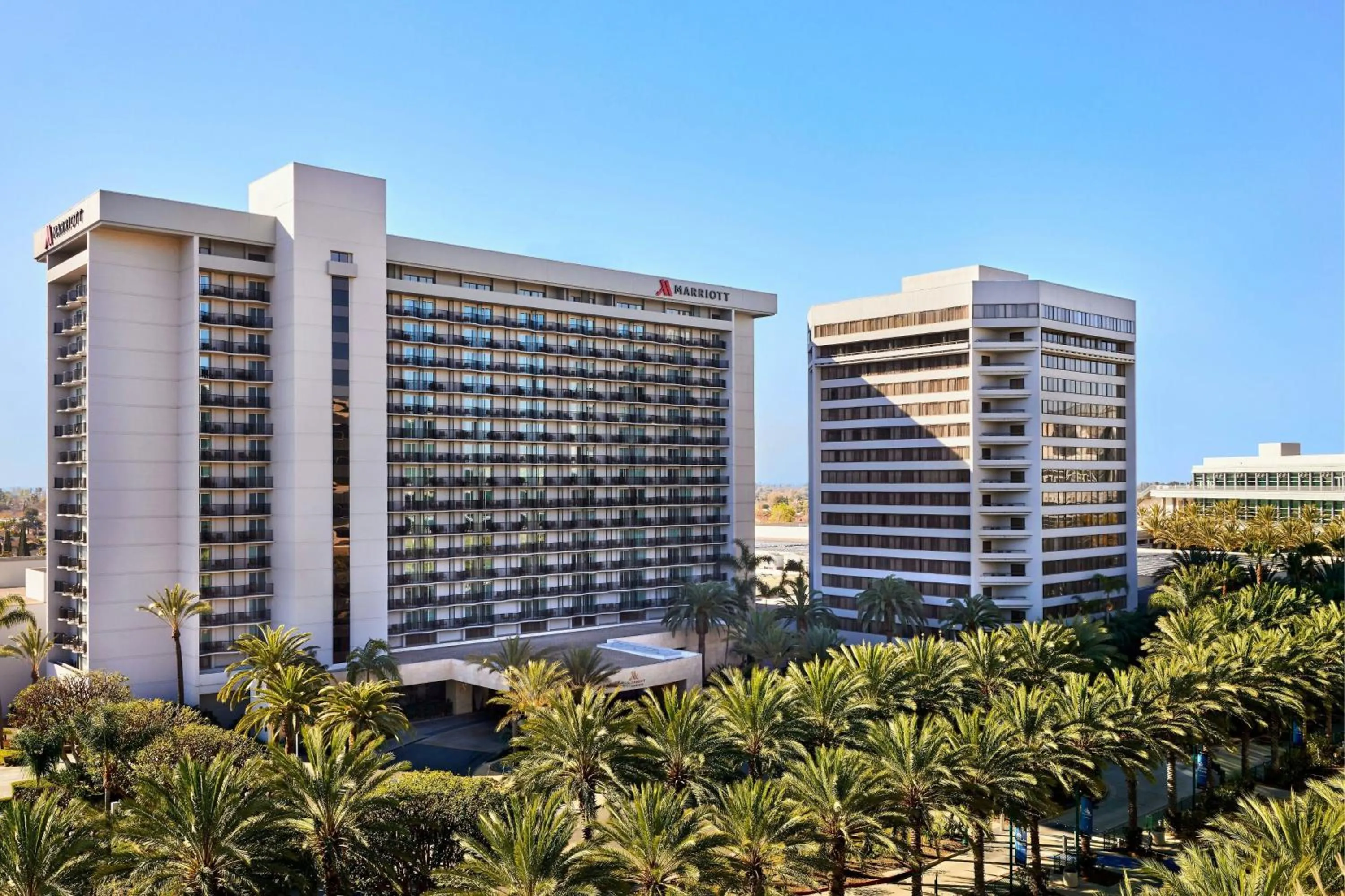 Property building in Anaheim Marriott