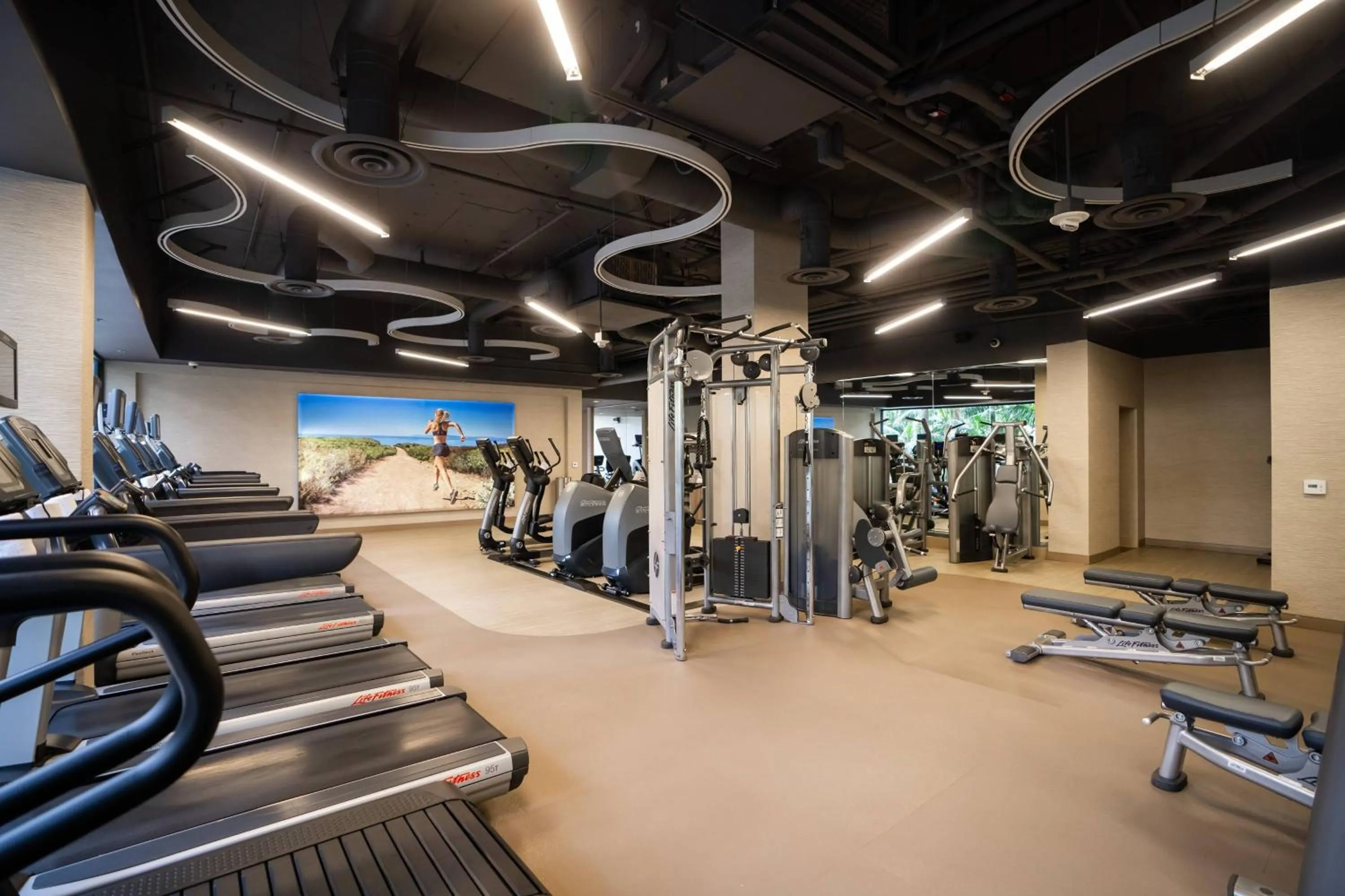 Fitness centre/facilities in Anaheim Marriott