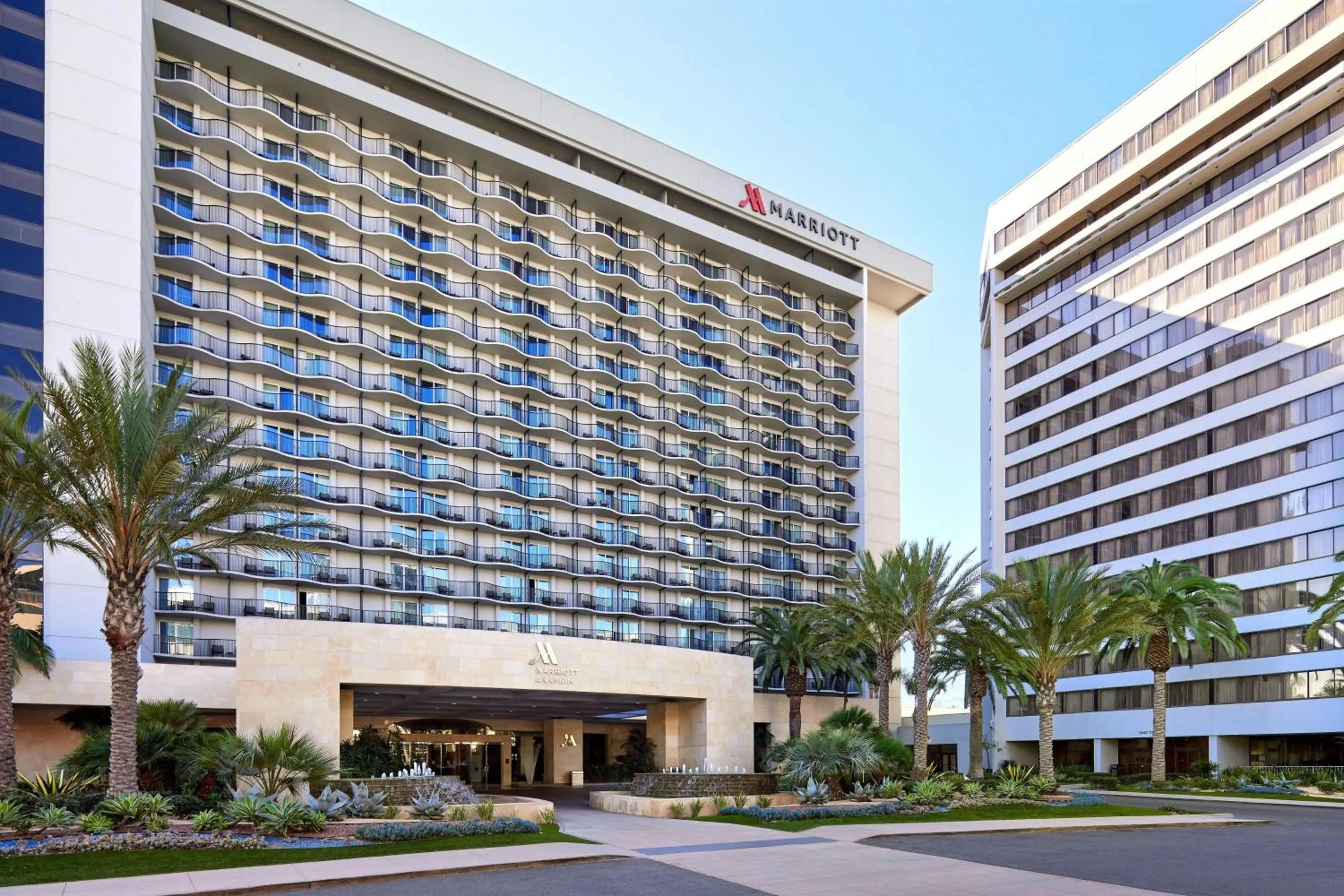 Property building in Anaheim Marriott