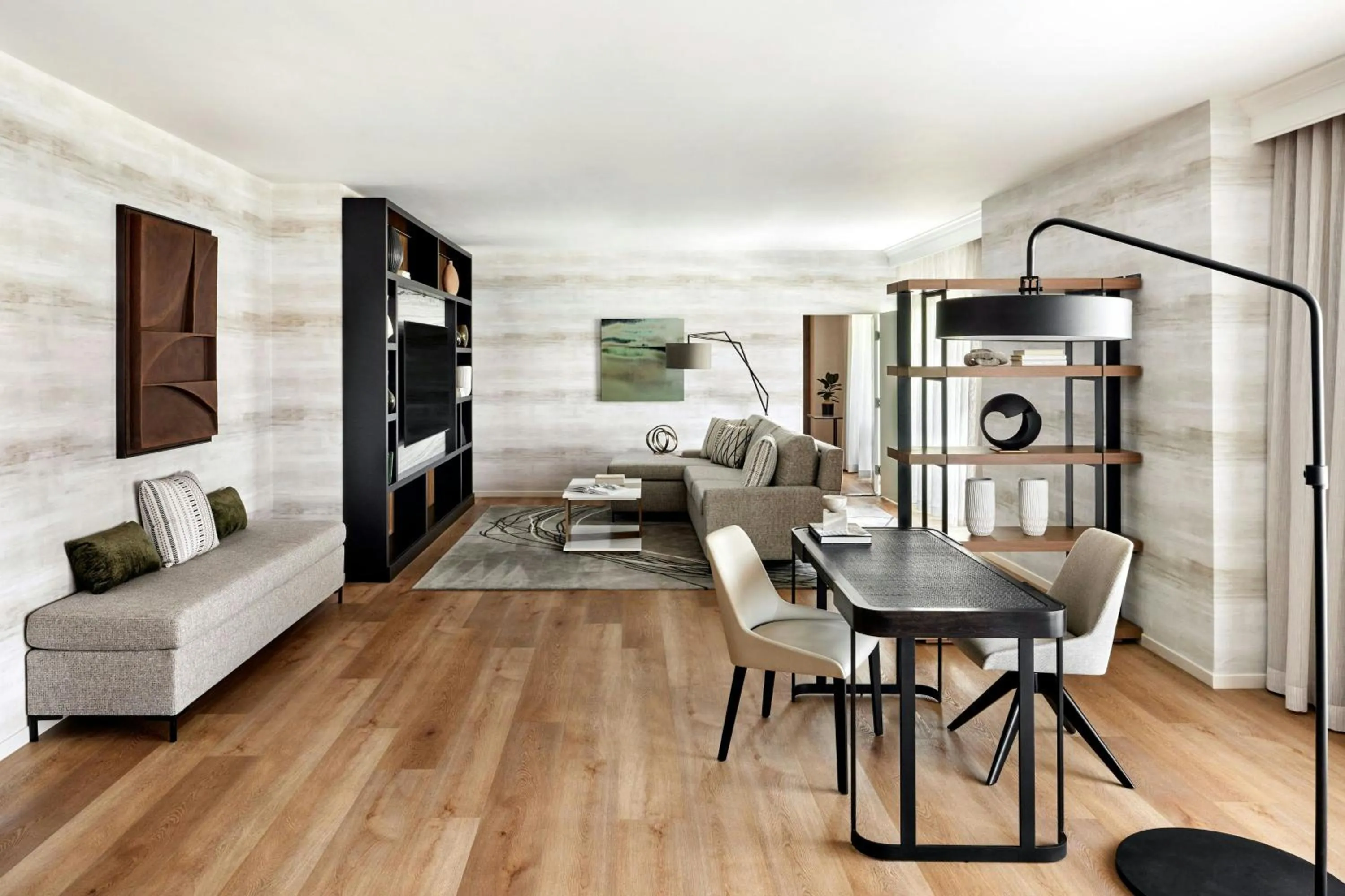 Living room in Anaheim Marriott