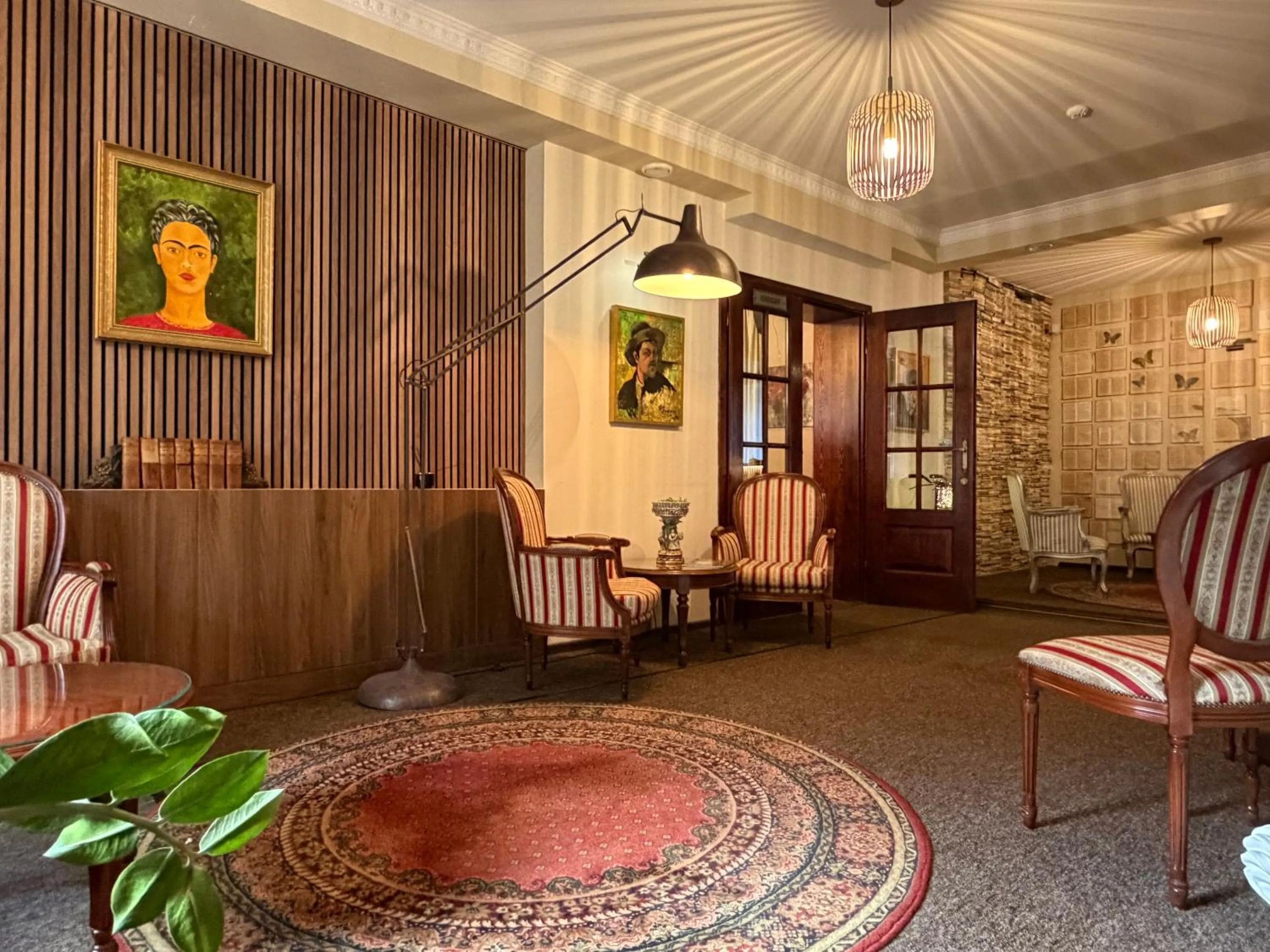 Lobby or reception in Old Town Hotel Bohema, Klaipėda