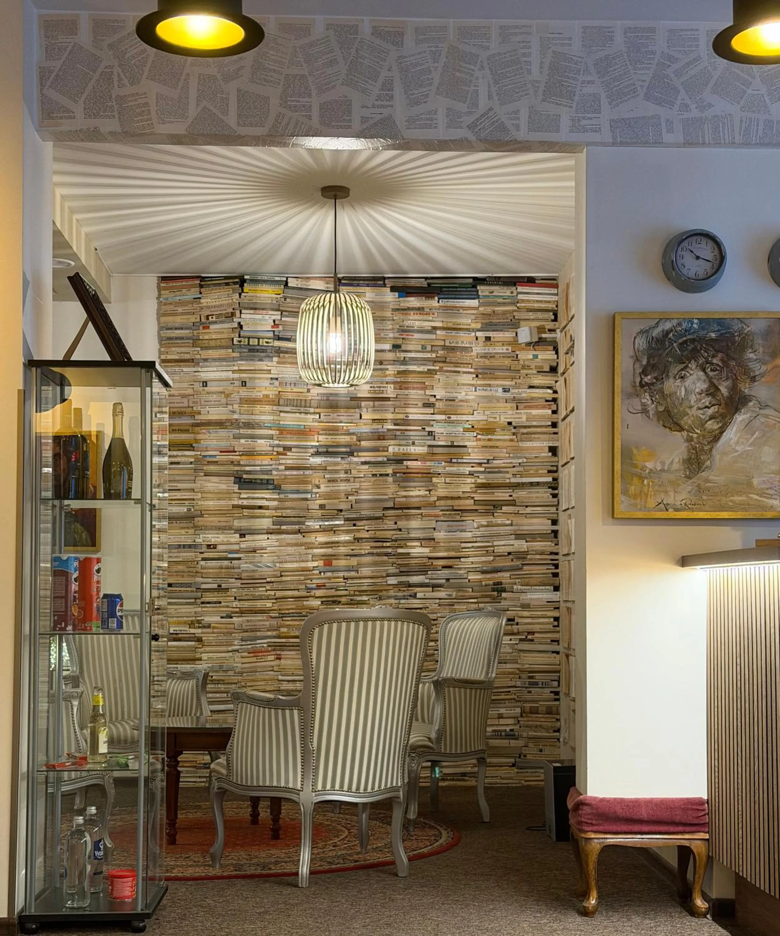 Lobby or reception in Old Town Hotel Bohema, Klaipėda