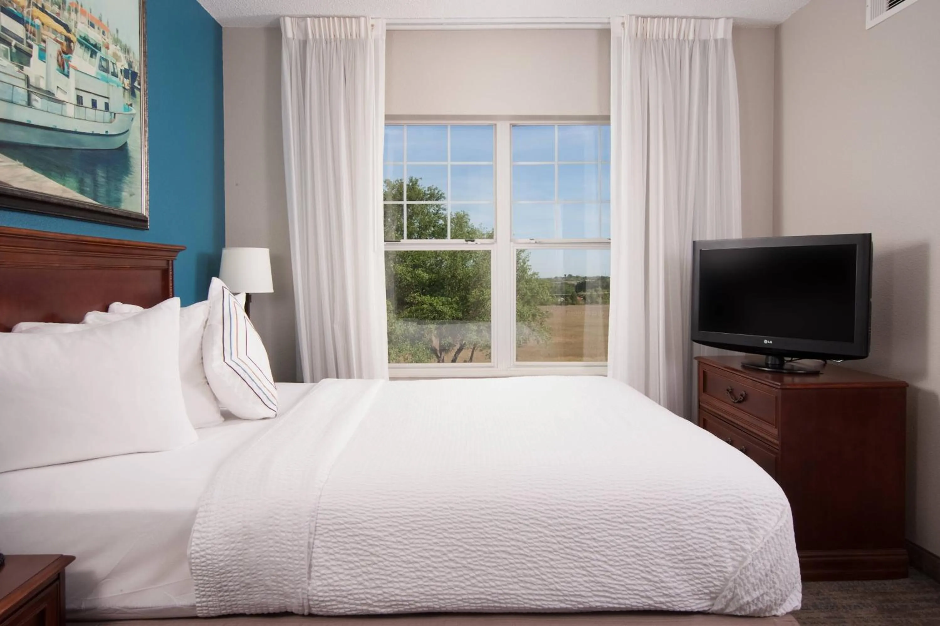 Bedroom, Bed in Residence Inn Charleston Riverview