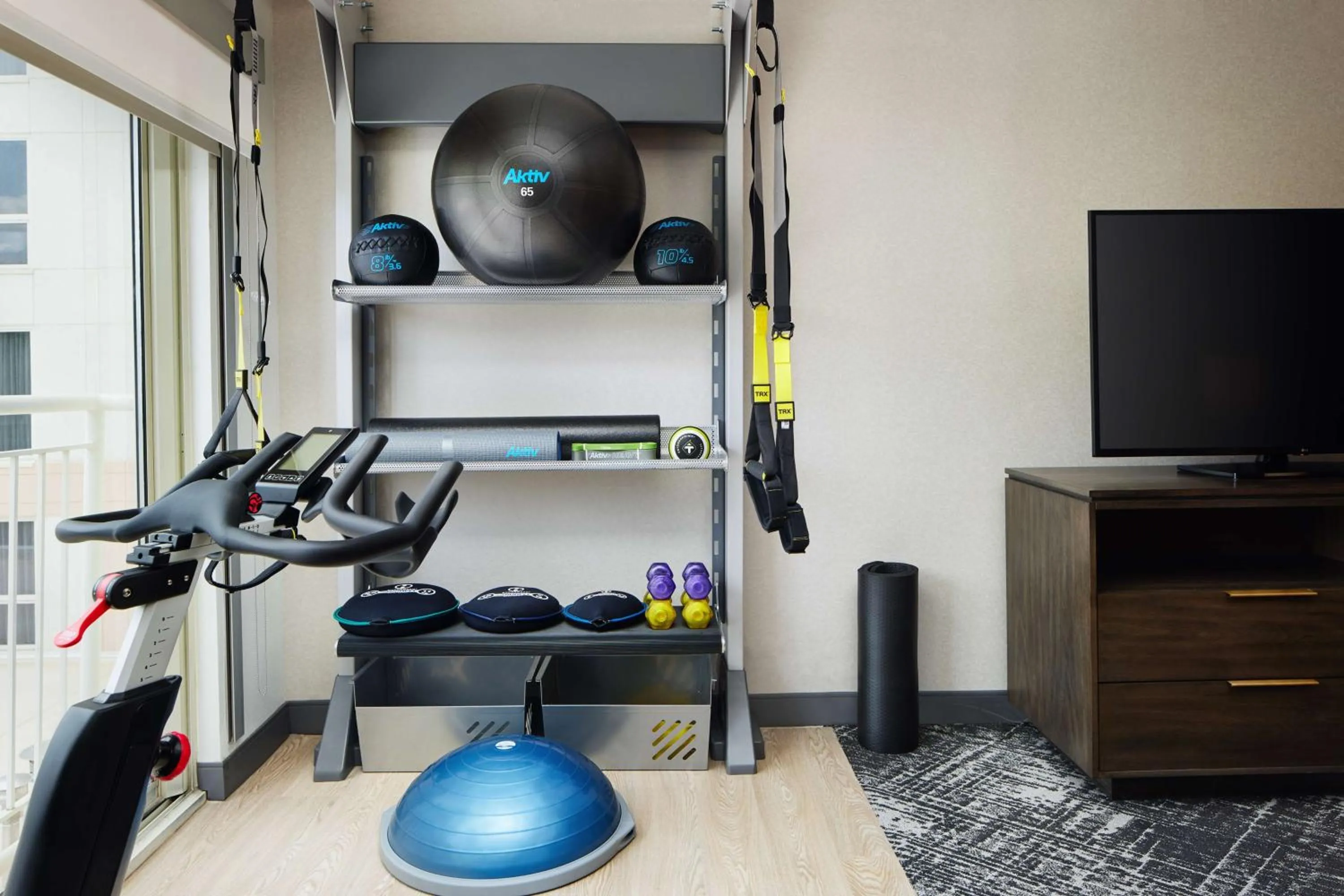 Bedroom in Hilton Charlotte Airport Hotel