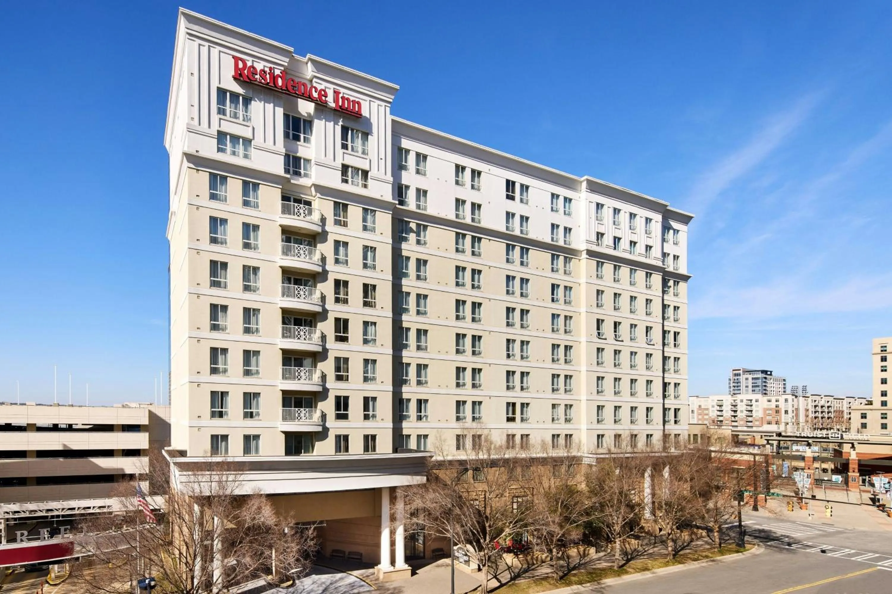 Property building in Residence Inn Charlotte Uptown