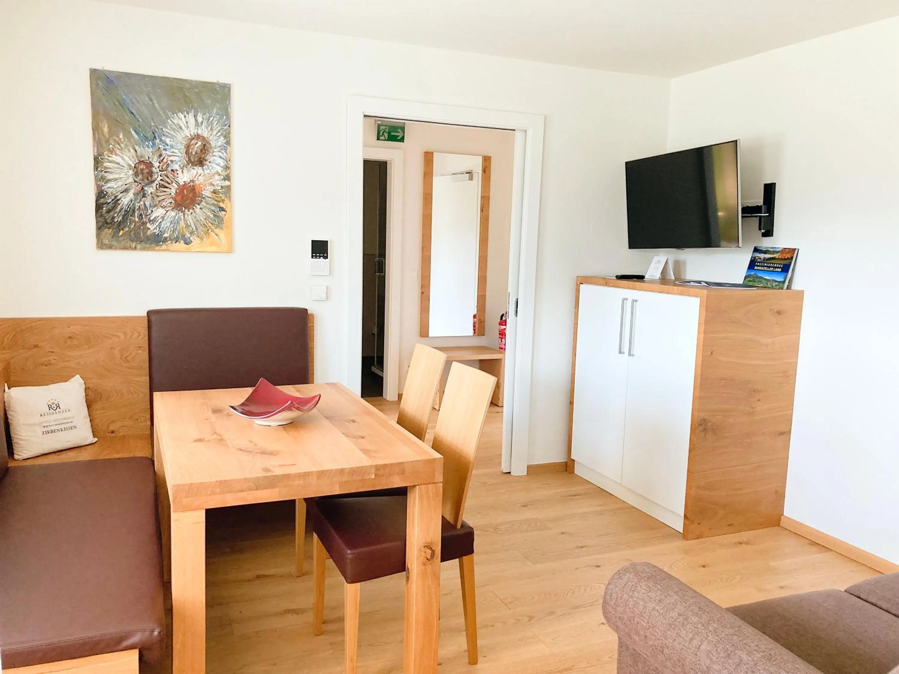Dining area in R&R Residenzen Aparthotel