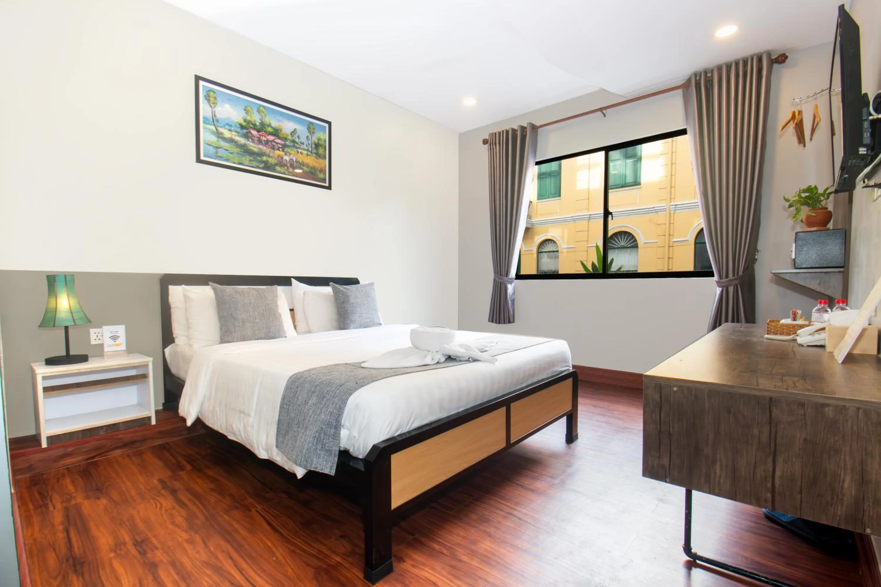 Photo of the whole room, Bed in Ostro Hotel