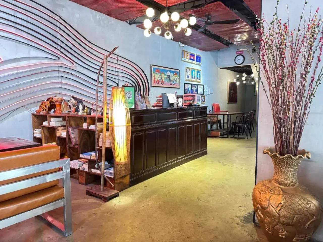 Lobby or reception in Ostro Hotel Lobby or reception in Ostro Hotel