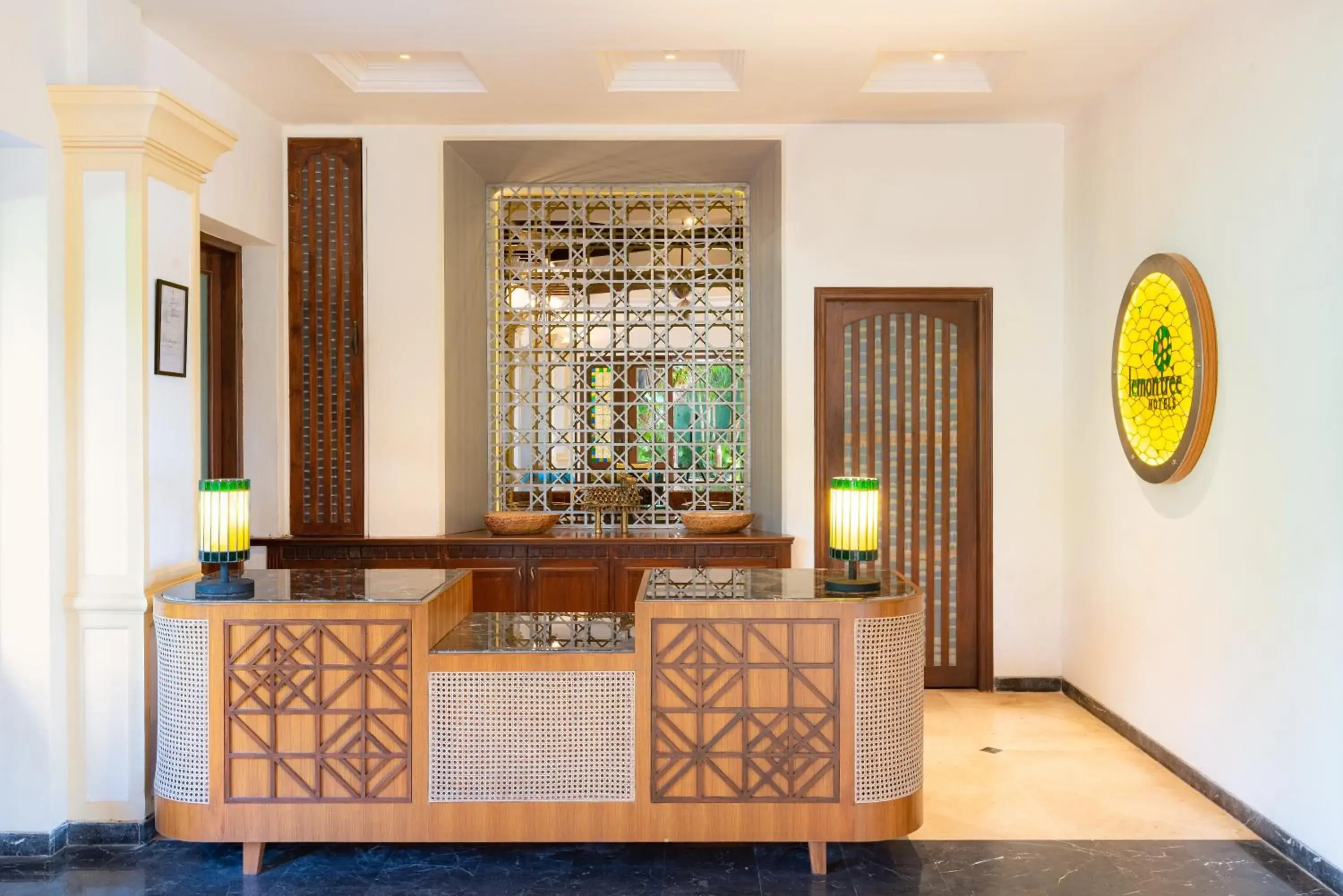 Lobby or reception in Lazy Lagoon, Baga A Lemon Tree Resort, Goa Lobby or reception in Lazy Lagoon, Baga A Lemon Tree Resort, Goa