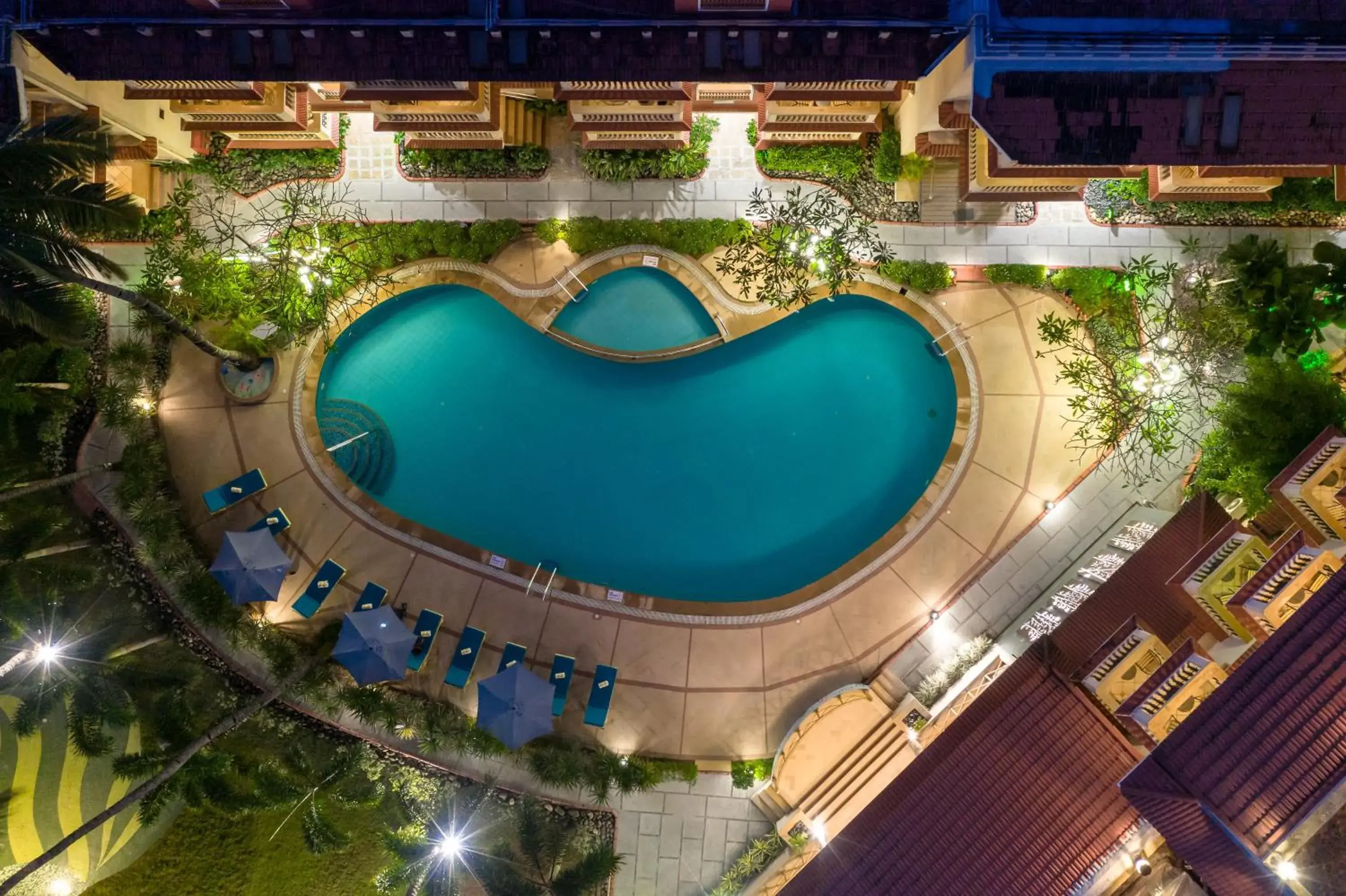 Swimming pool in Lazy Lagoon, Baga A Lemon Tree Resort, Goa Swimming pool in Lazy Lagoon, Baga A Lemon Tree Resort, Goa