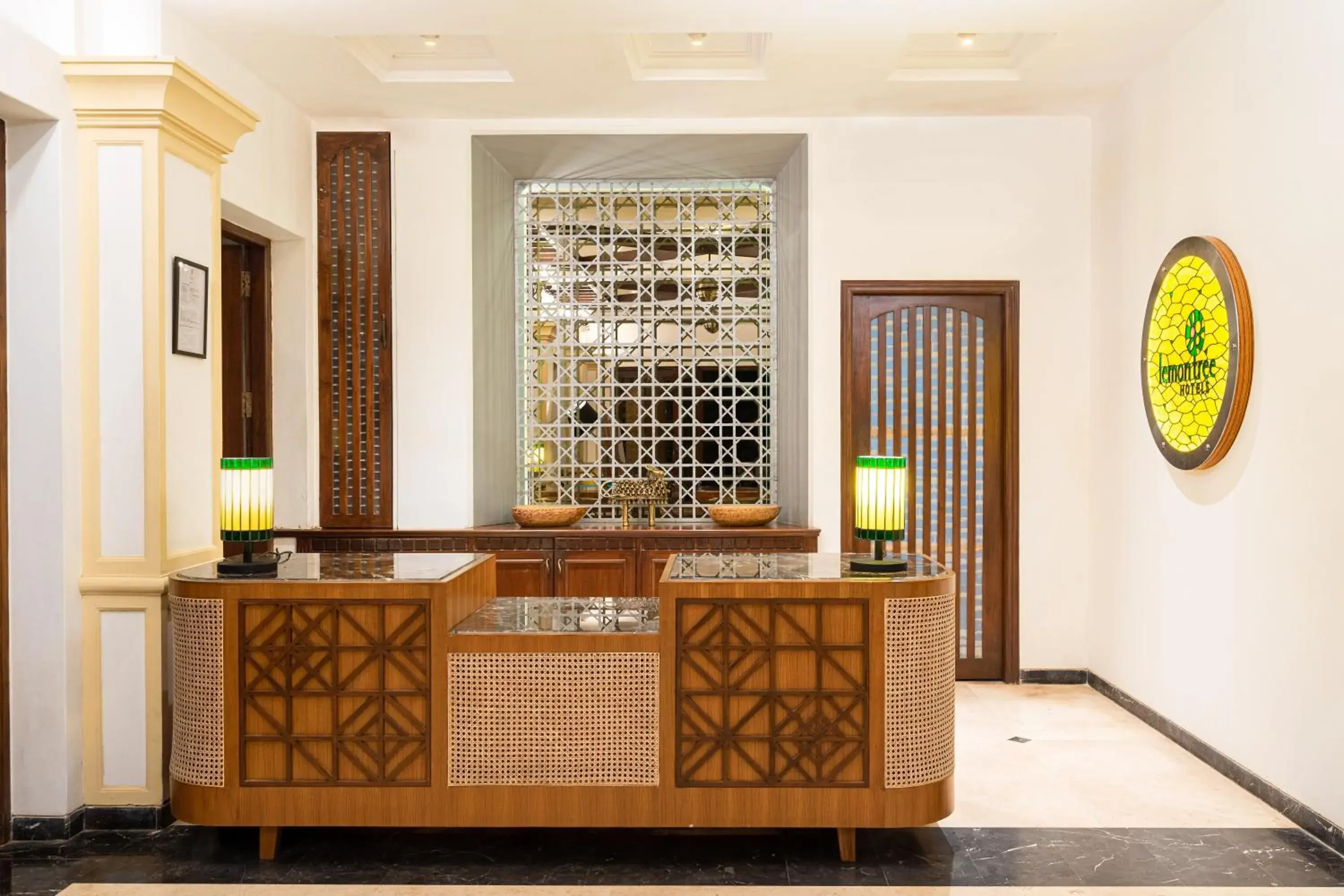 Lobby or reception in Lazy Lagoon, Baga A Lemon Tree Resort, Goa Lobby or reception in Lazy Lagoon, Baga A Lemon Tree Resort, Goa