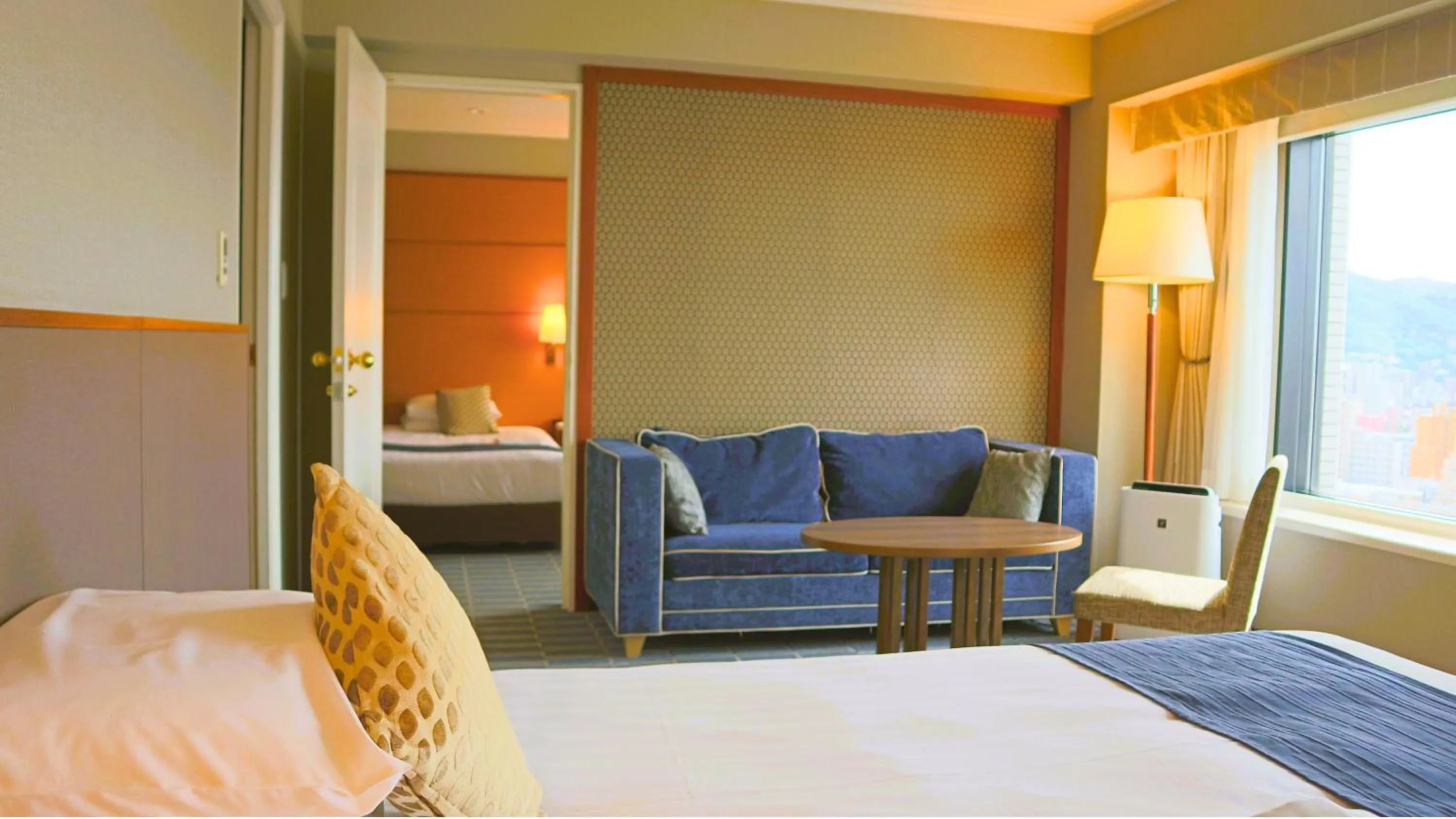 Photo of the whole room, Bed in Premier Hotel Nakajima Park Sapporo