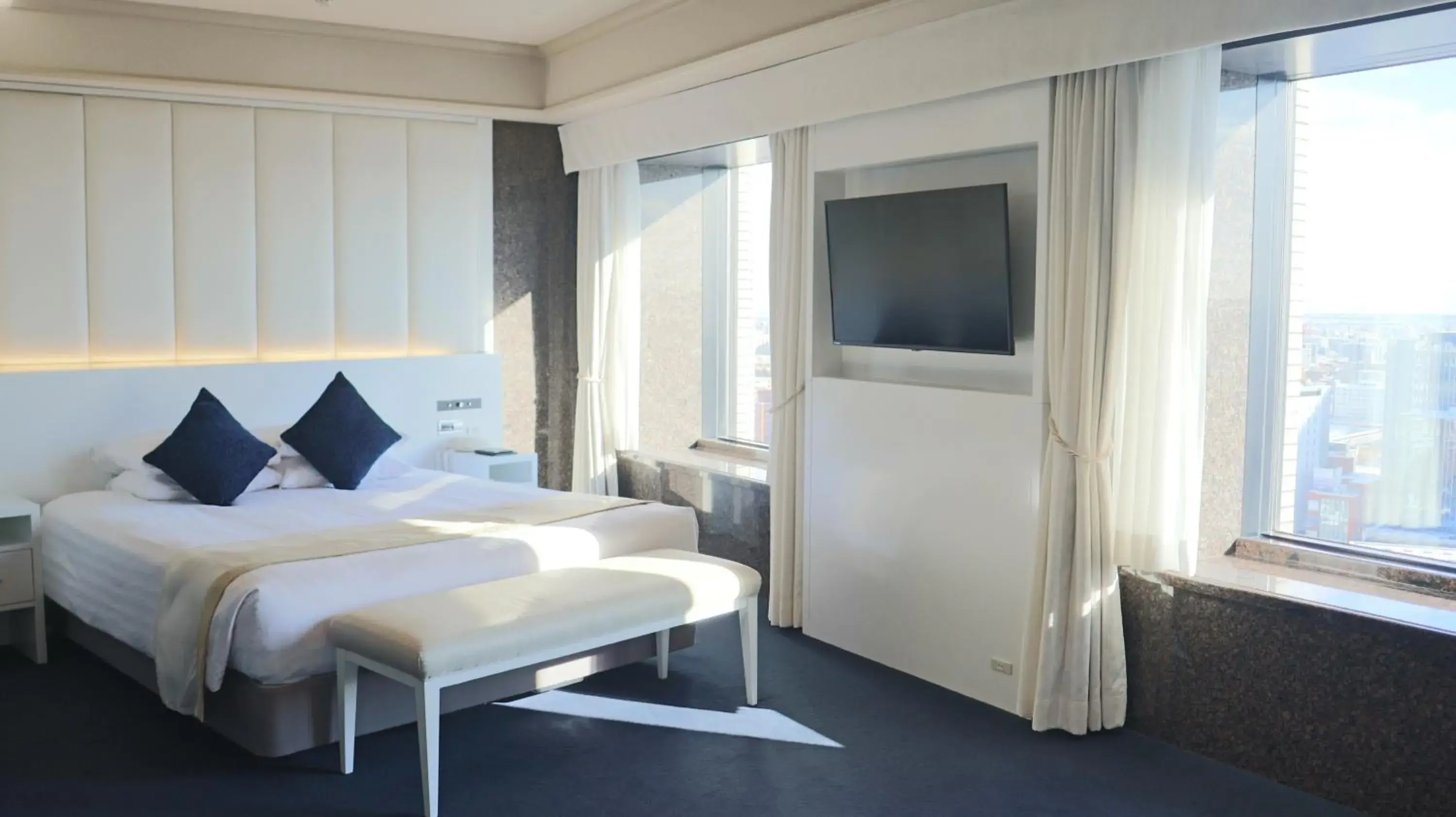 Bed in Premier Hotel Nakajima Park Sapporo Bed in Premier Hotel Nakajima Park Sapporo