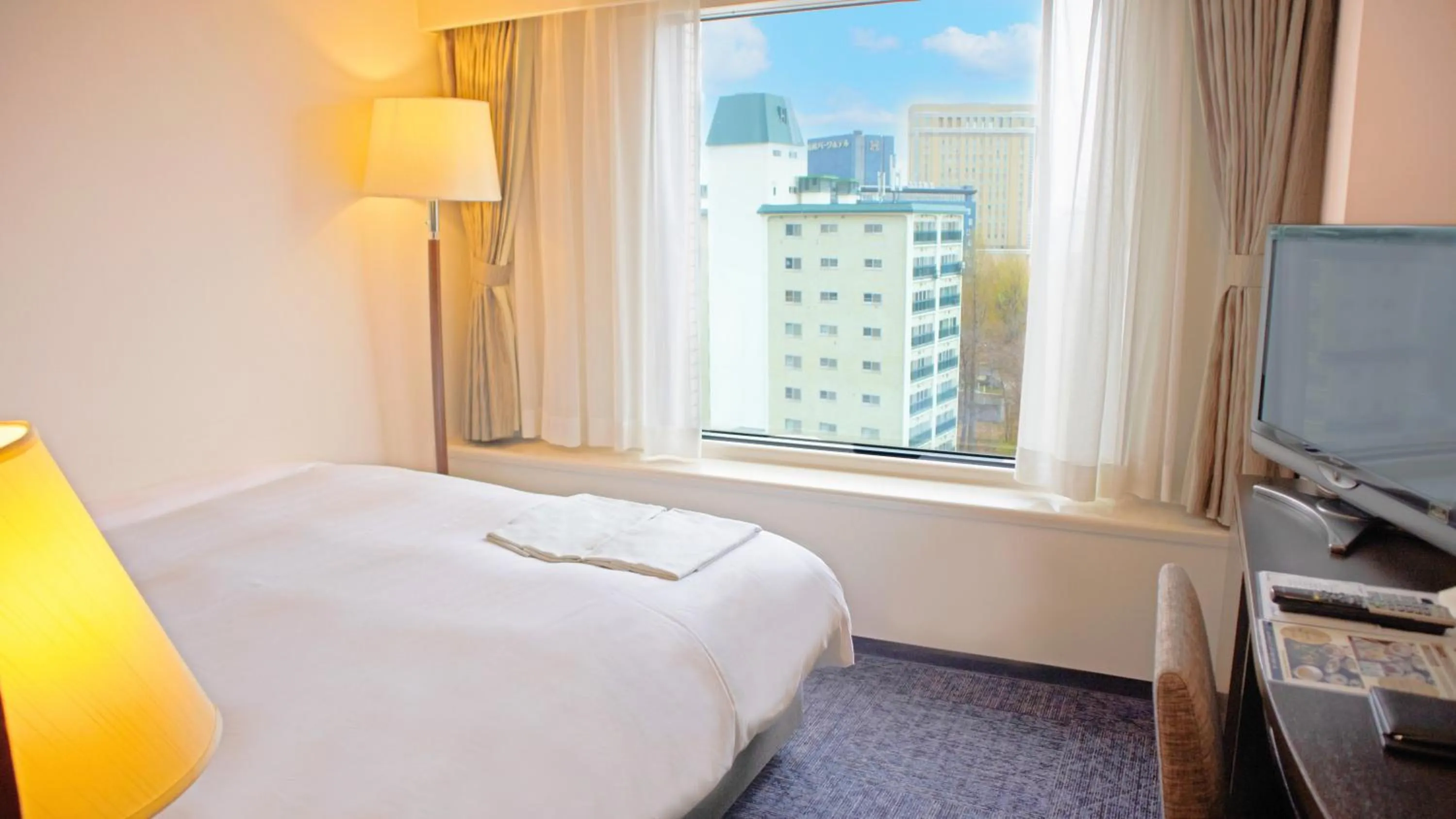 Bedroom, Bed in Premier Hotel Nakajima Park Sapporo