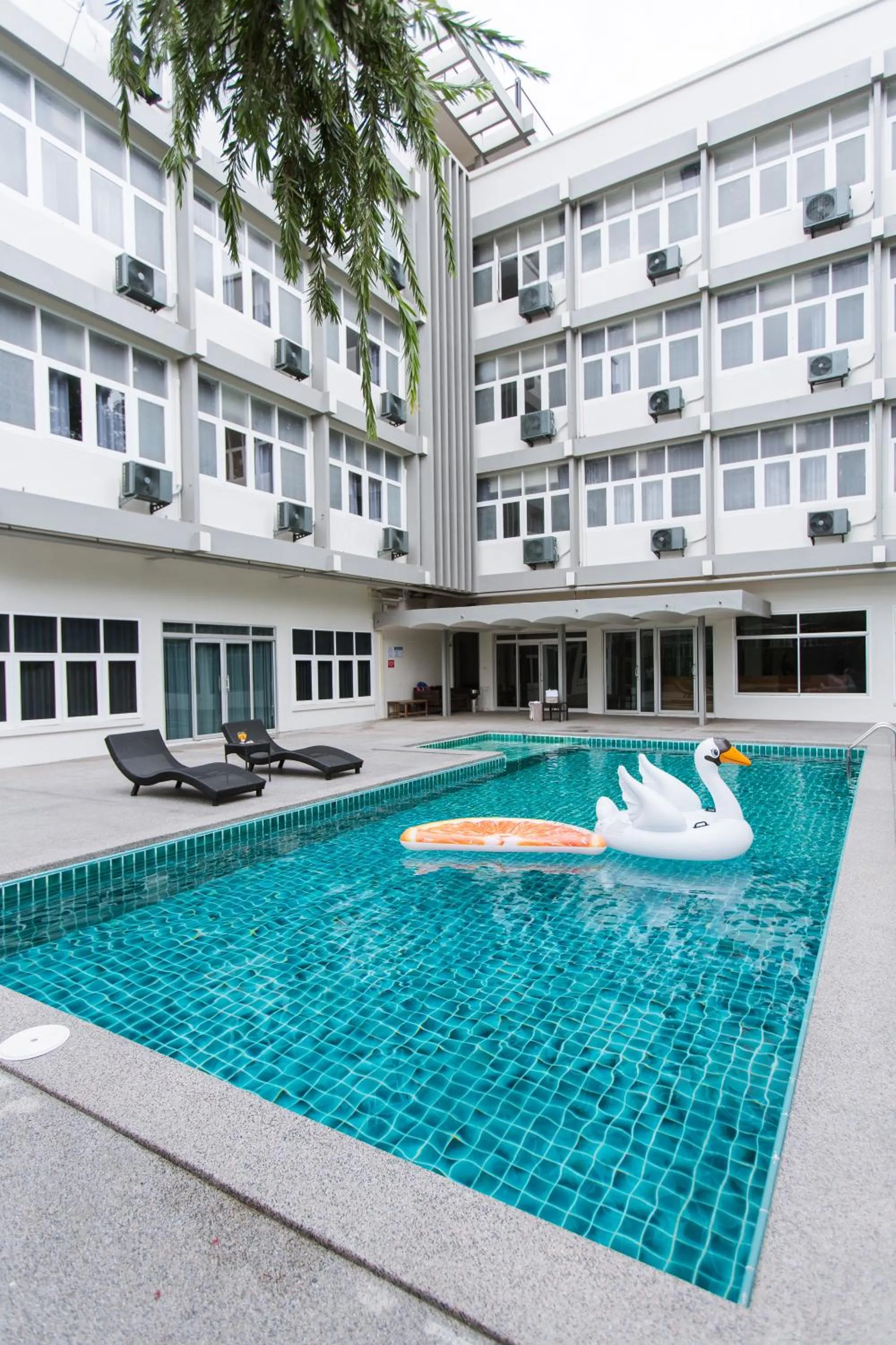 Property building in At the Train Chiang Mai Hotel