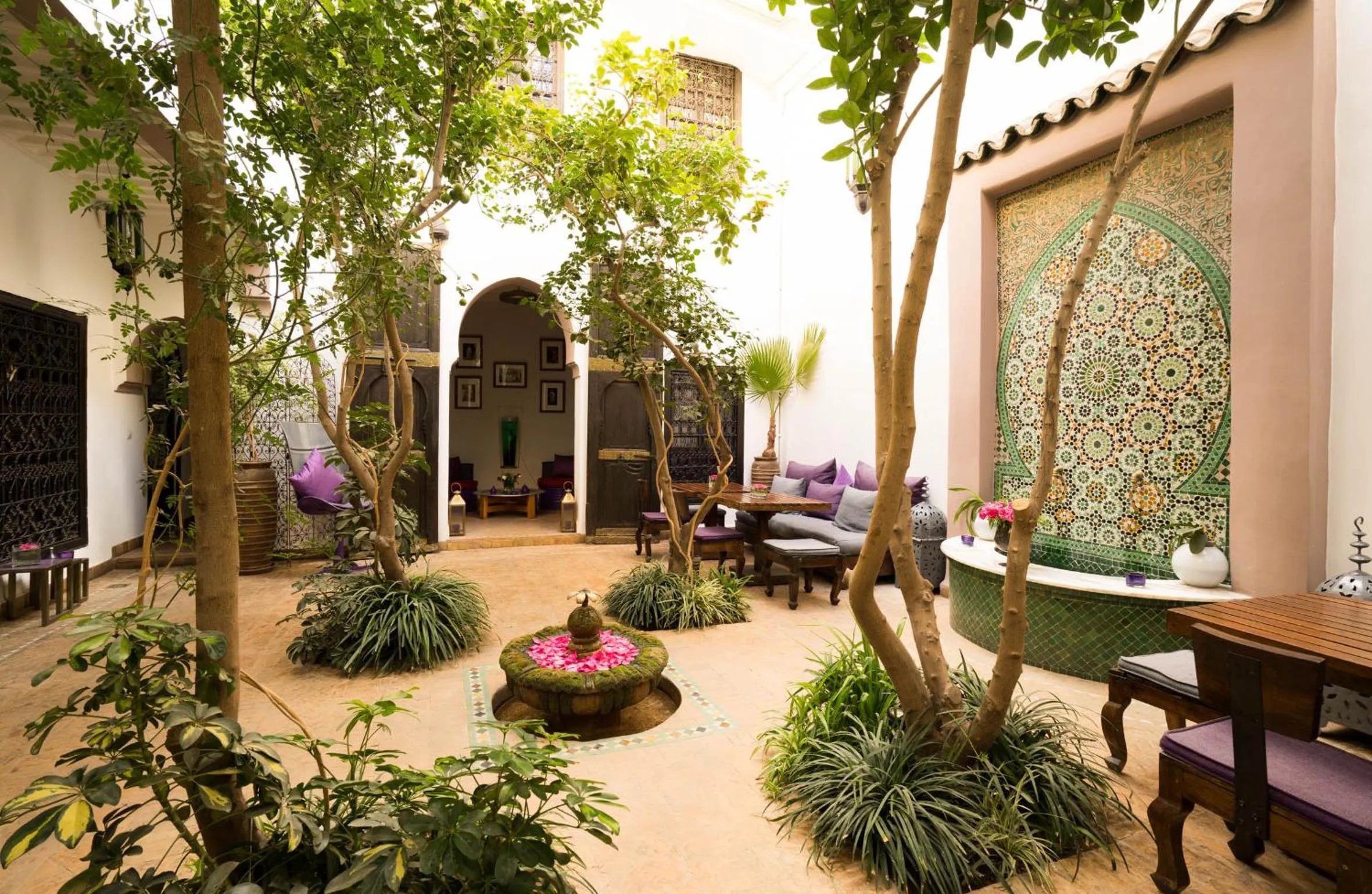 Patio in Riad Houdou