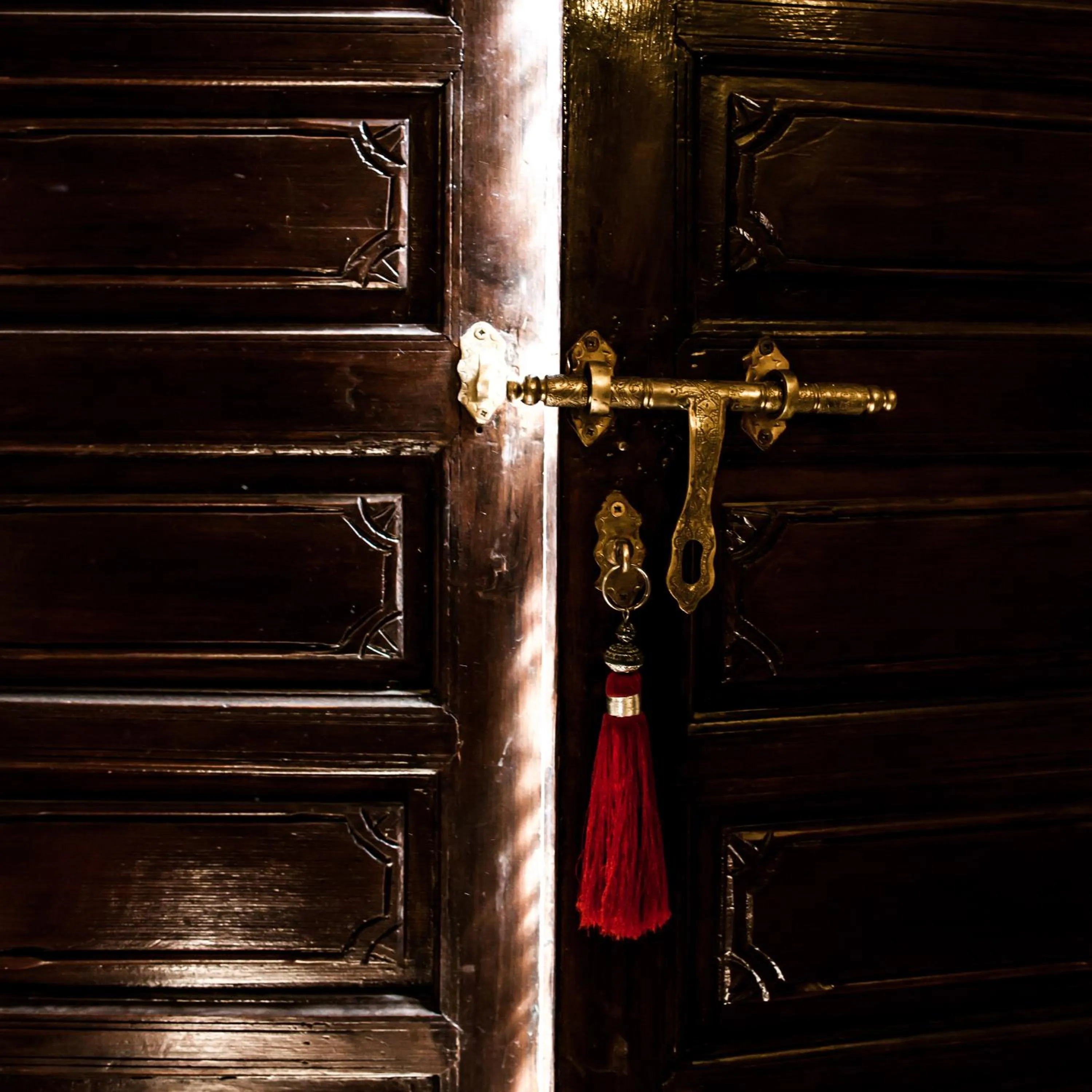 Decorative detail in Riad Houdou