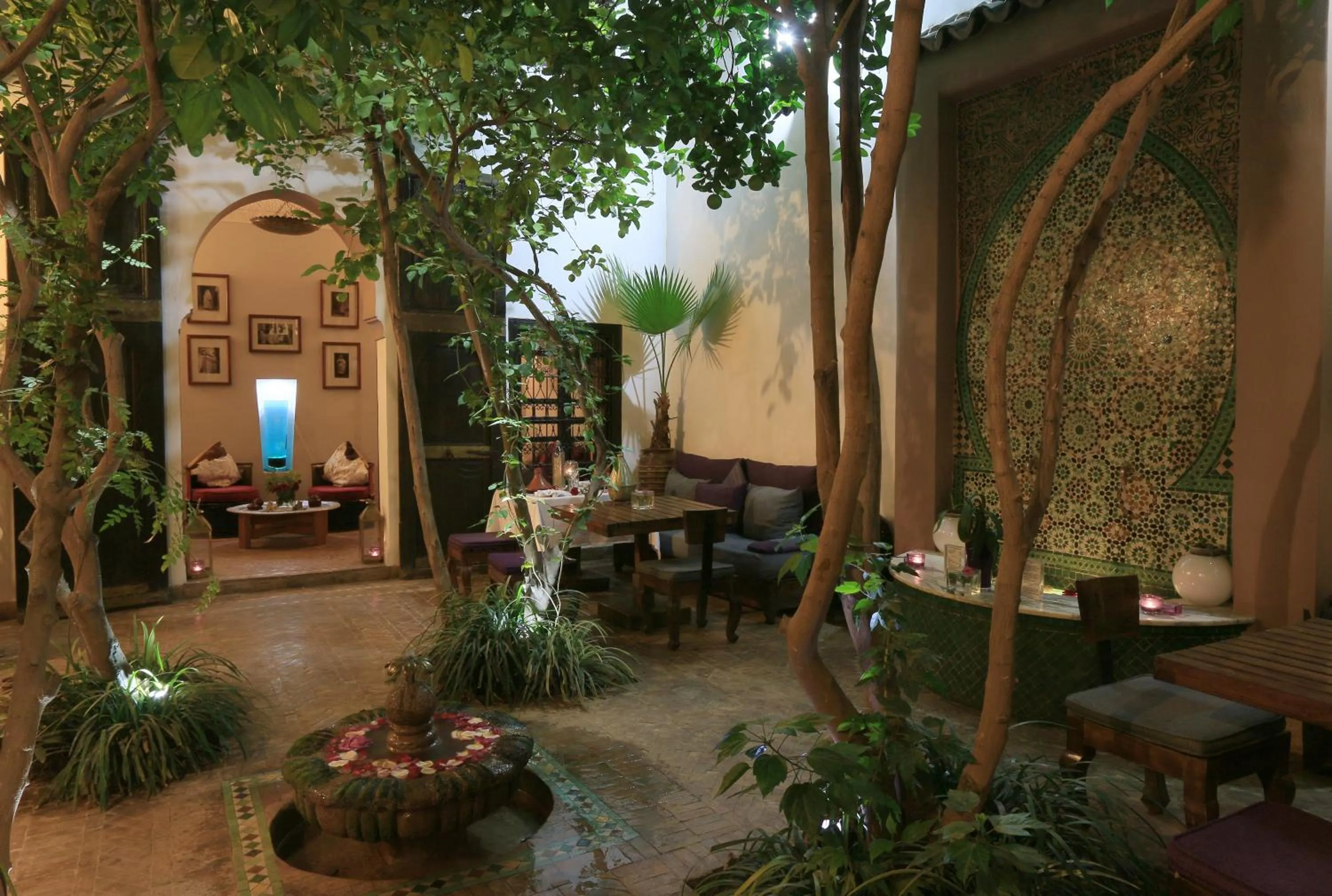 Patio in Riad Houdou