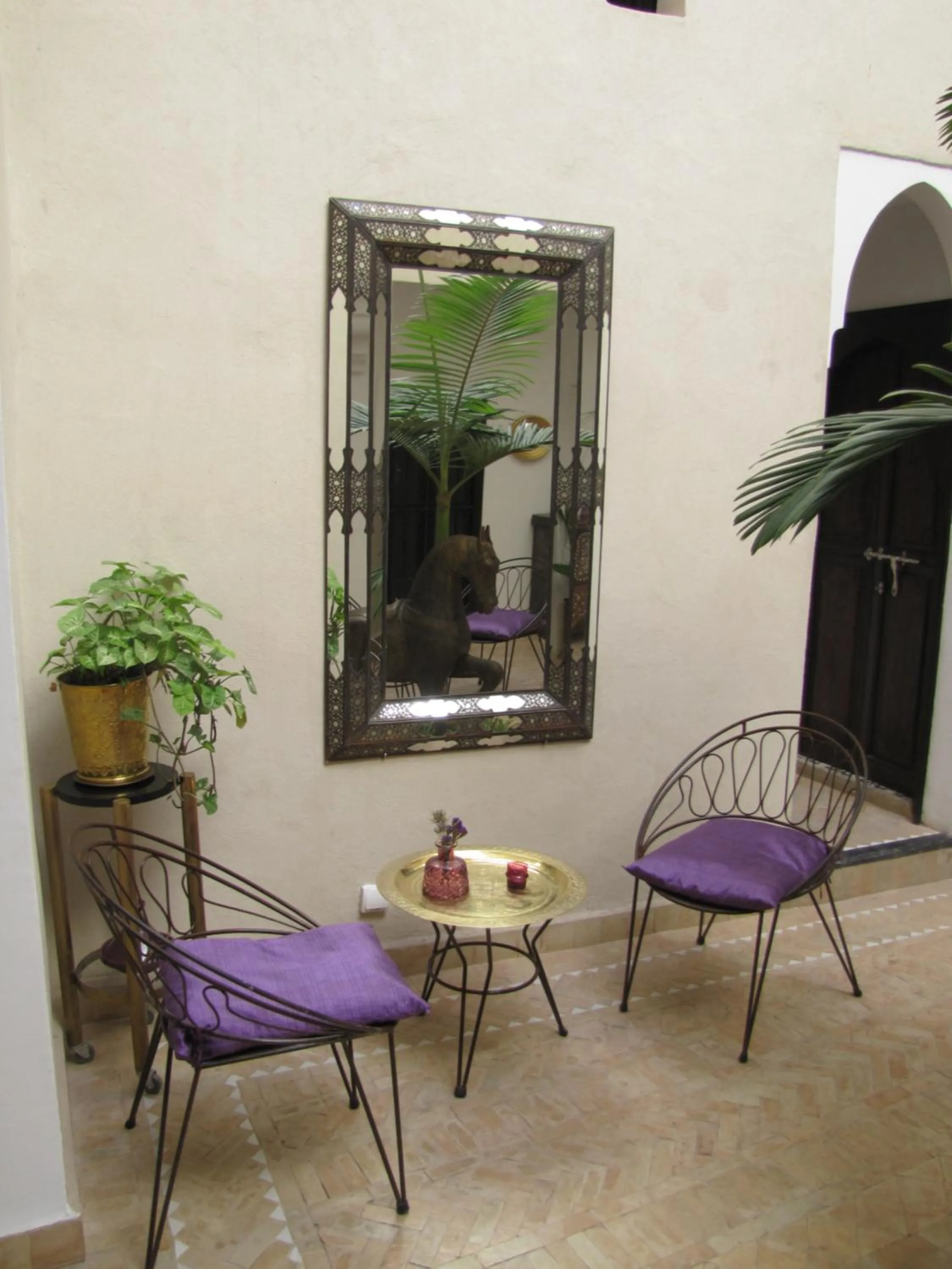 Patio in Riad Houdou