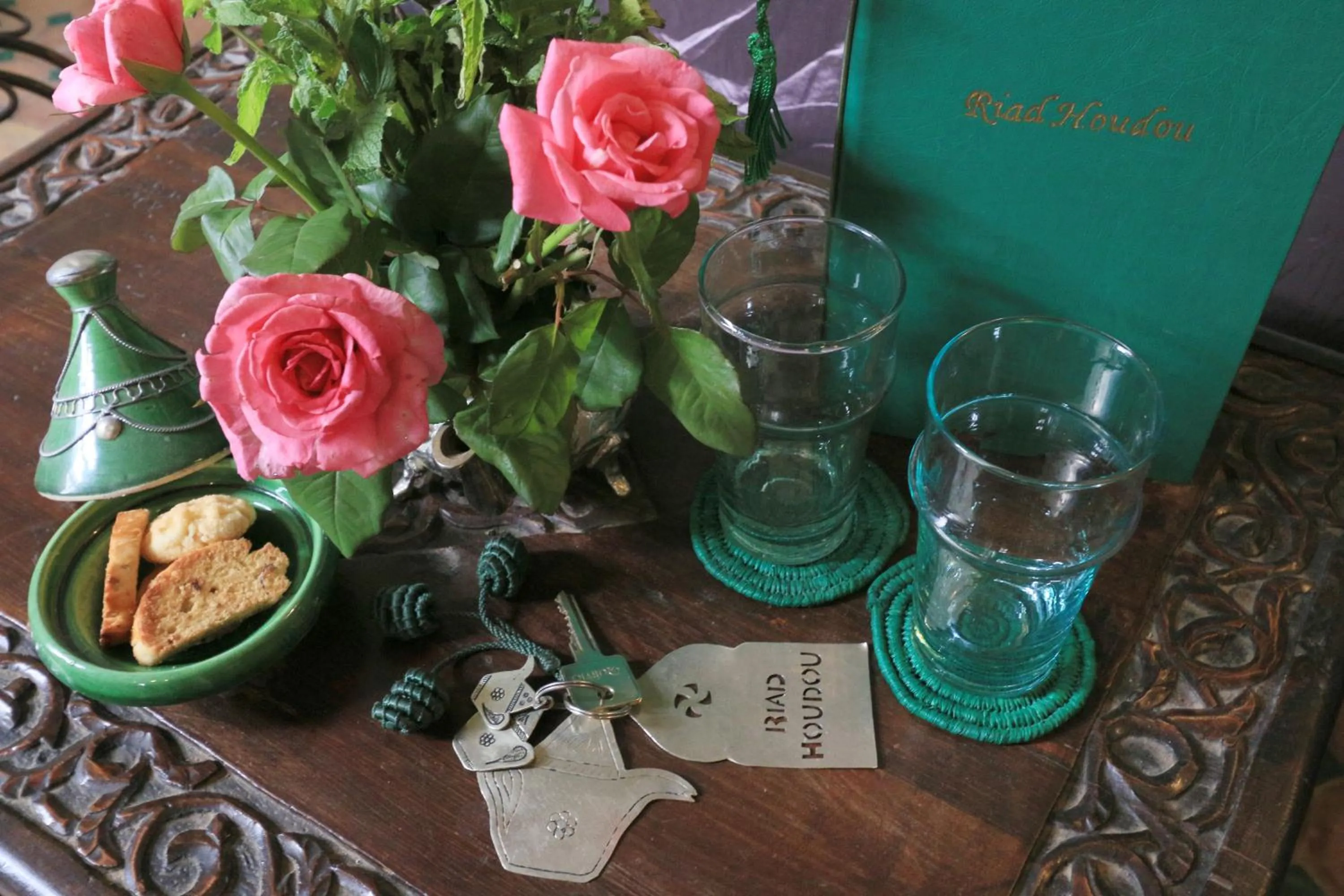 Decorative detail in Riad Houdou