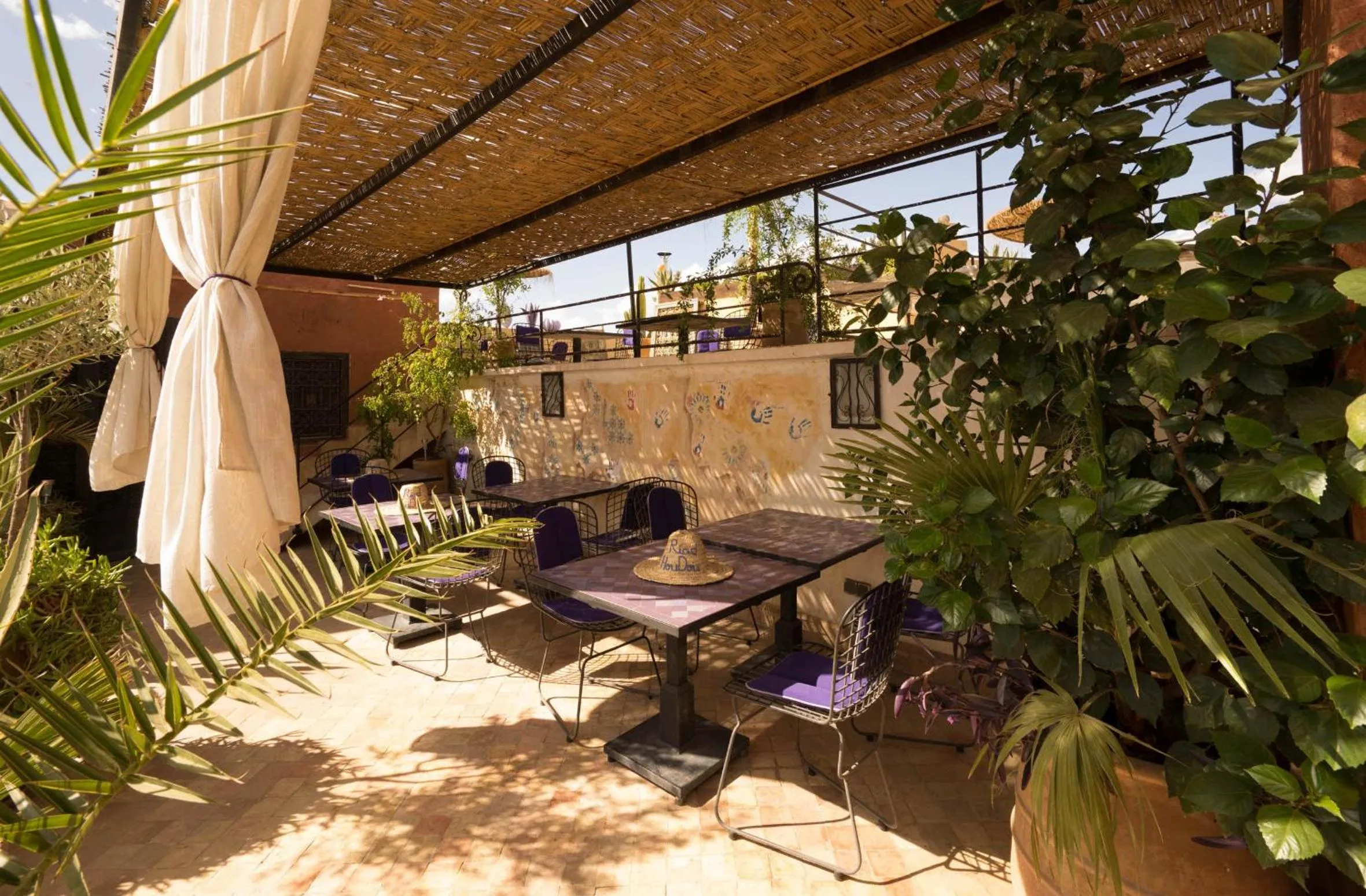 Patio in Riad Houdou