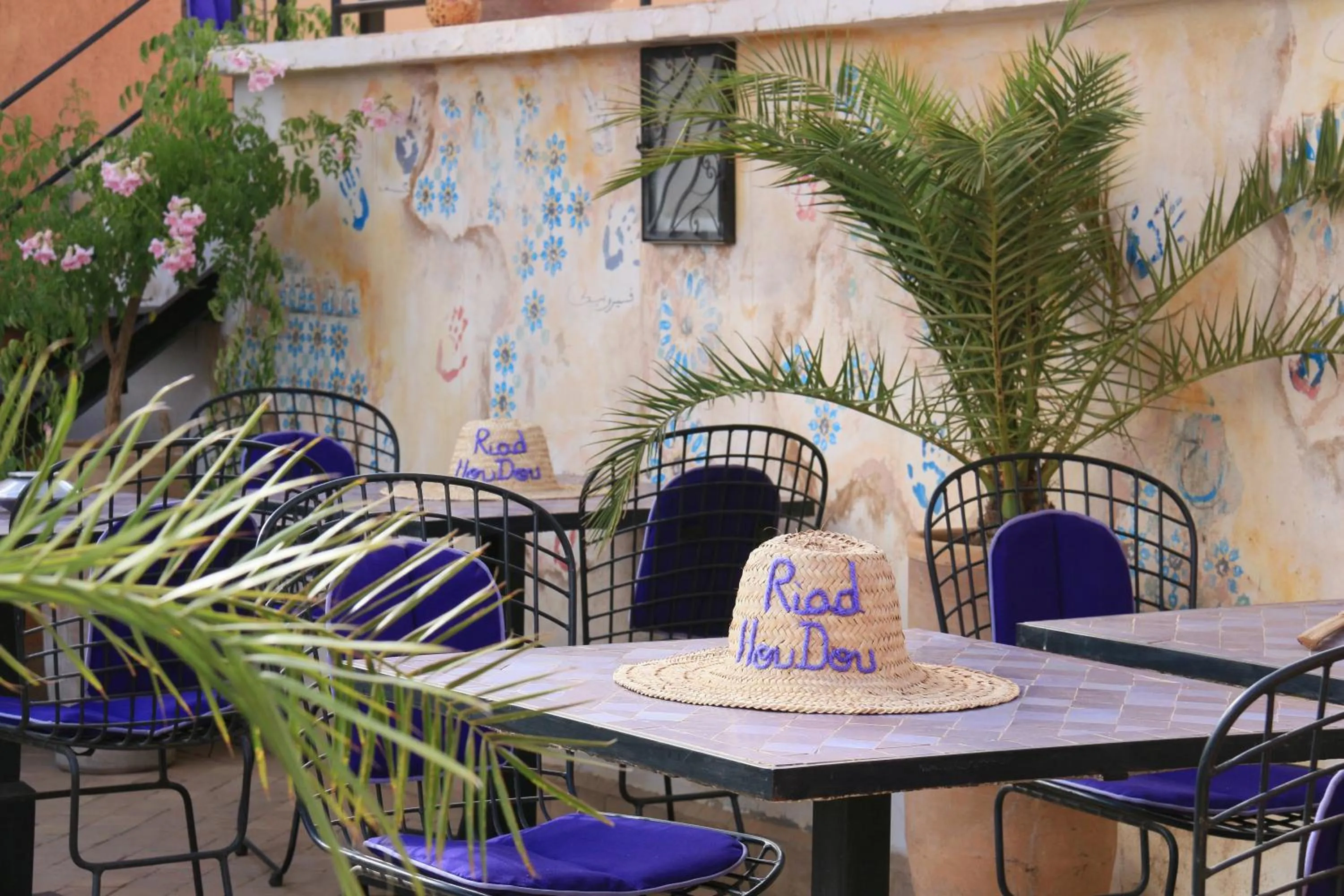 Balcony/Terrace in Riad Houdou