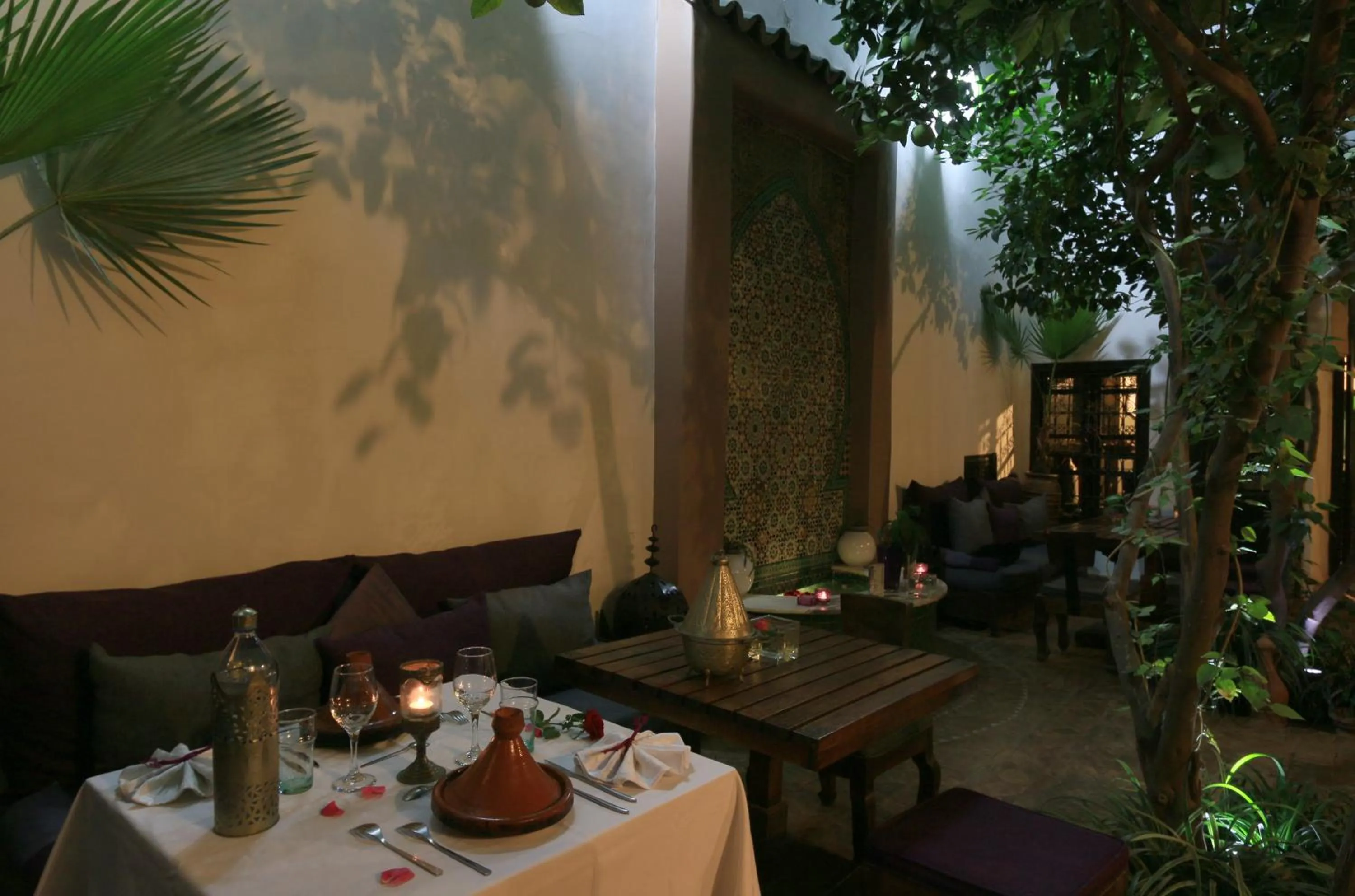 Patio in Riad Houdou