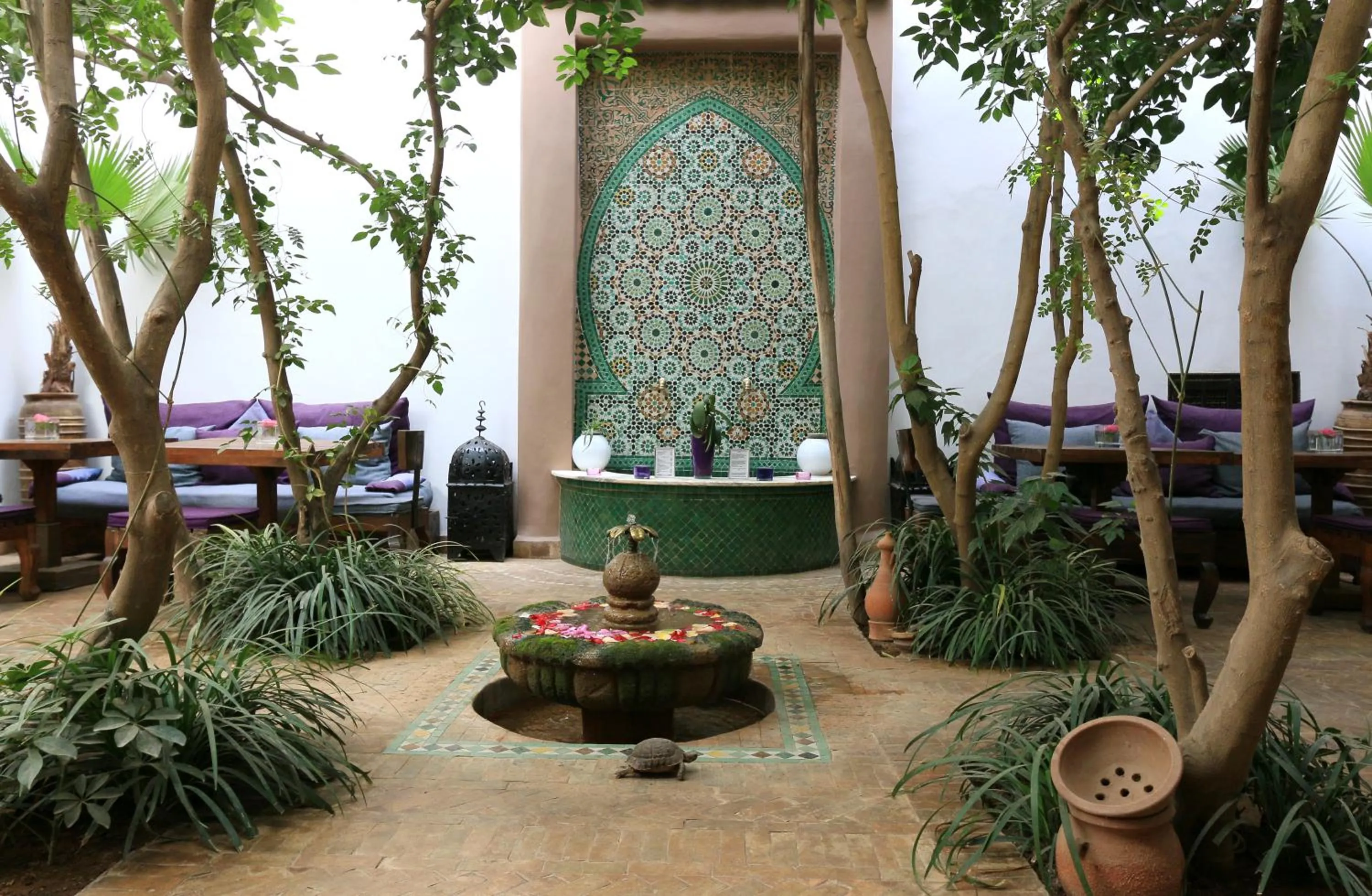 Patio in Riad Houdou