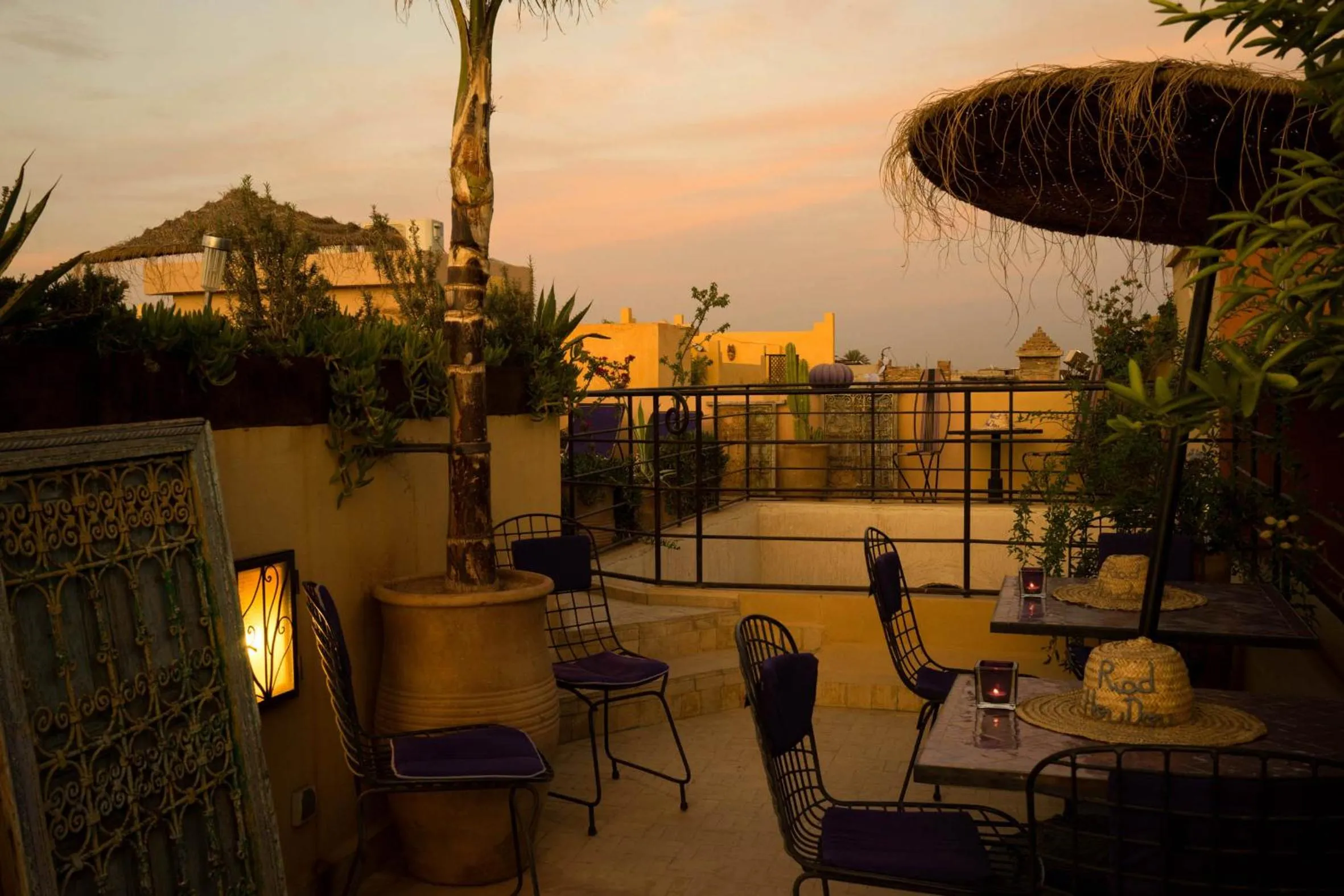 Balcony/Terrace in Riad Houdou